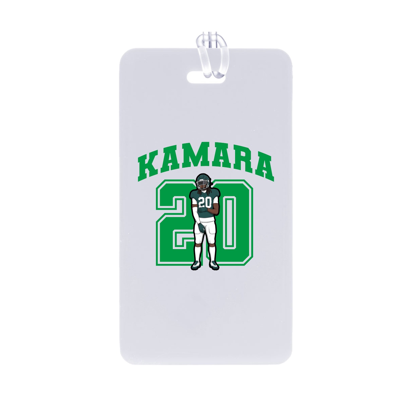 Bag Tag — Number in Classic