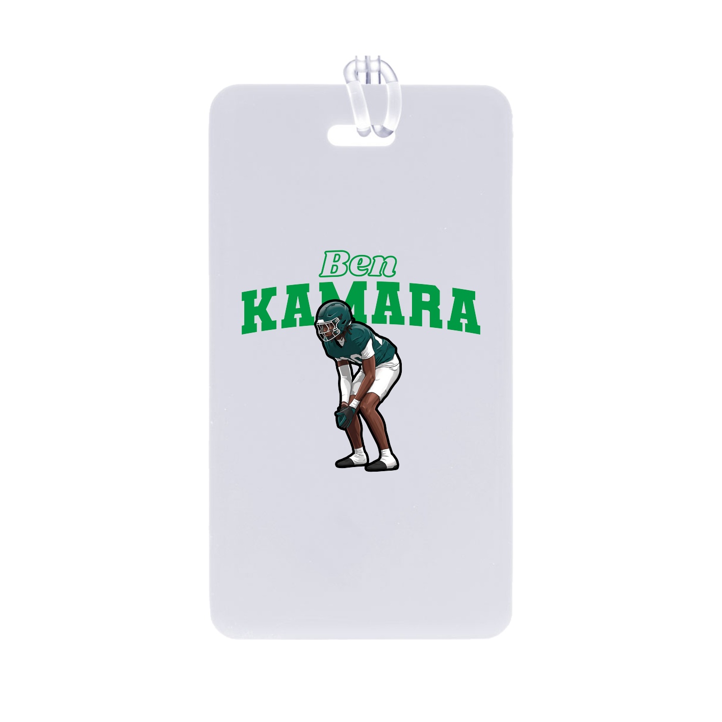 Bag Tag — Name Arch in Classic