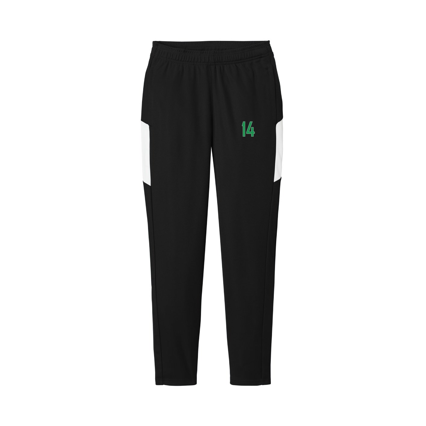 Women's Team Travel Pant — Front Shirsy in Black/White