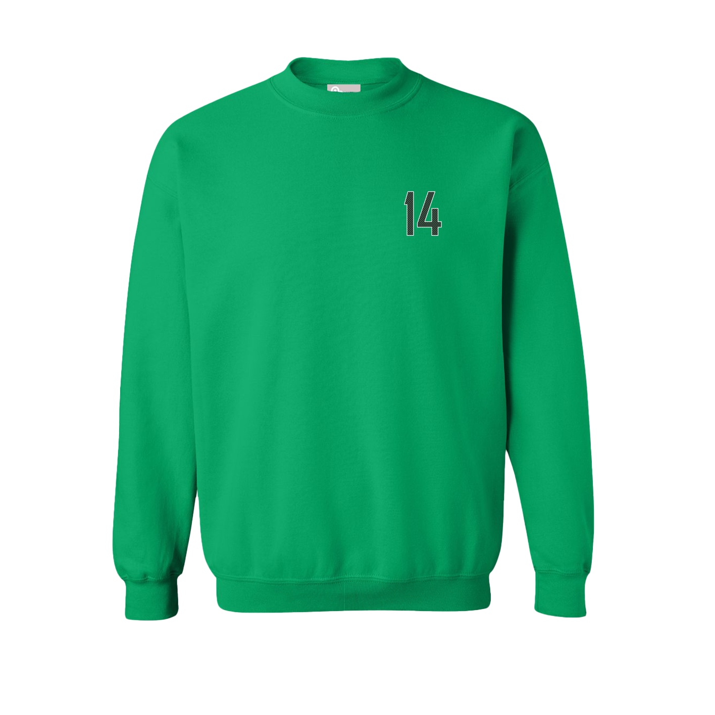 Fleece Crew — Front Shirsy in Green