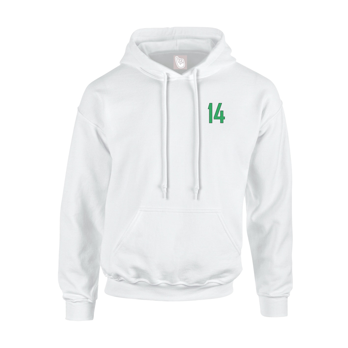 Youth Hoodie — Front Shirsy in White