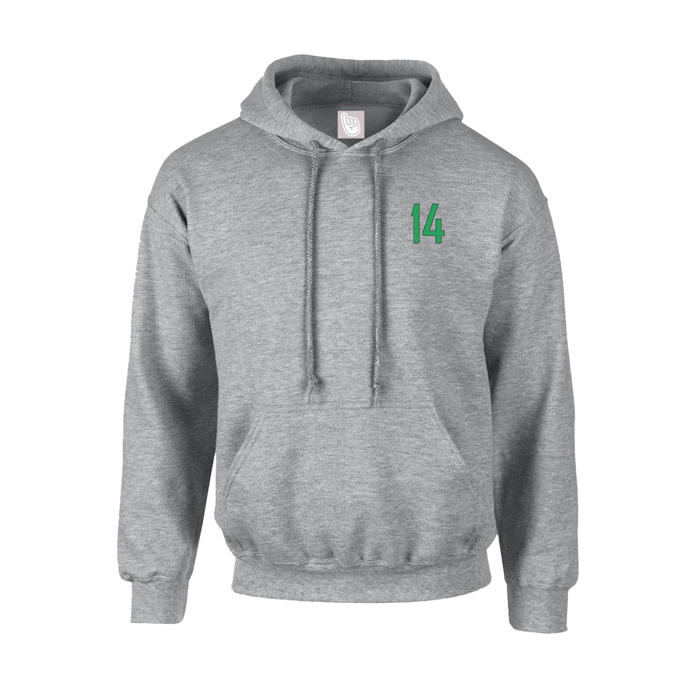 Youth Hoodie — Front Shirsy in Grey
