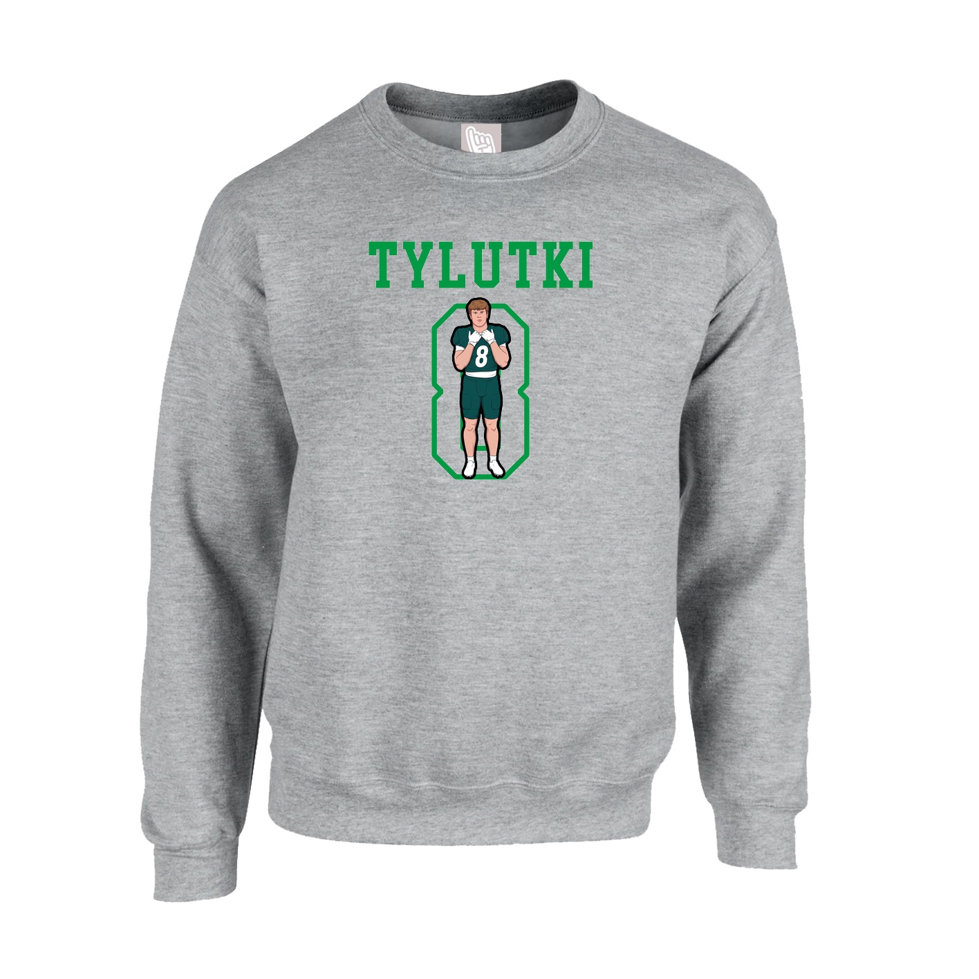 Fleece Crew — Shirsey in Grey
