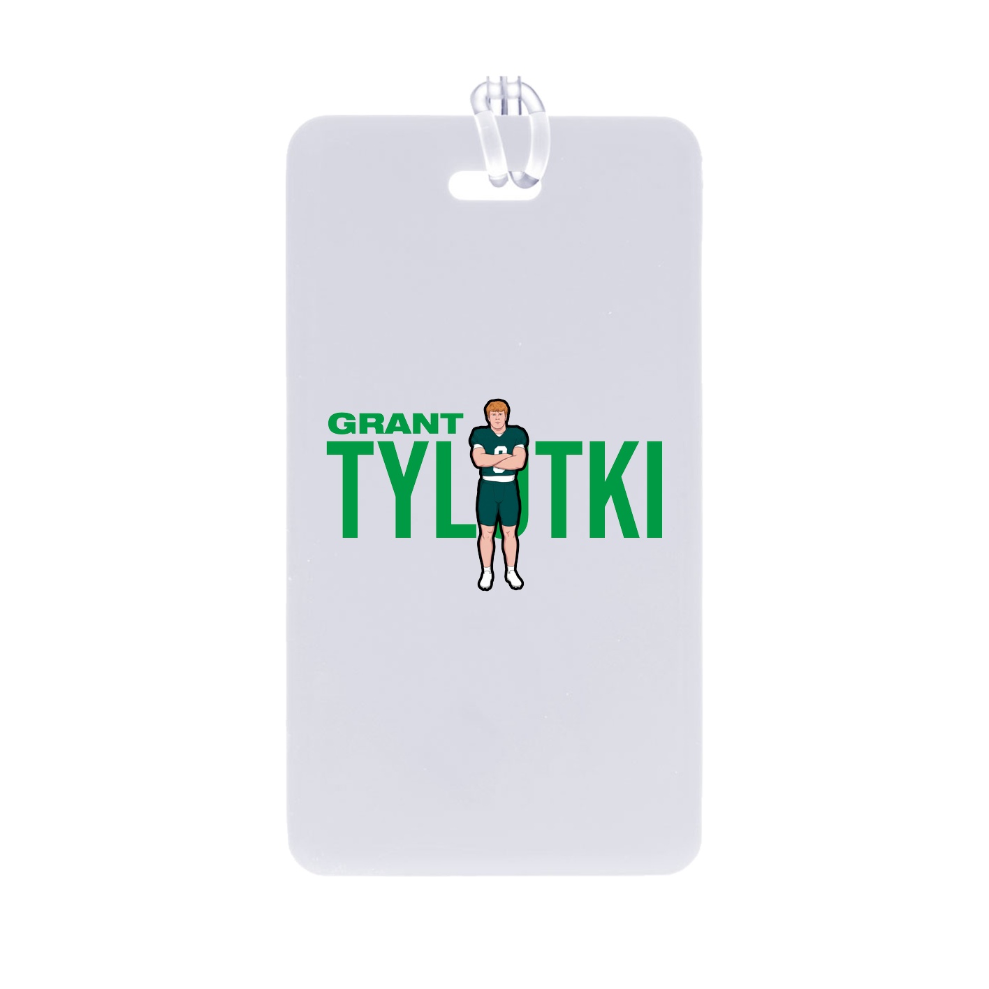Bag Tag — Player Name in Classic