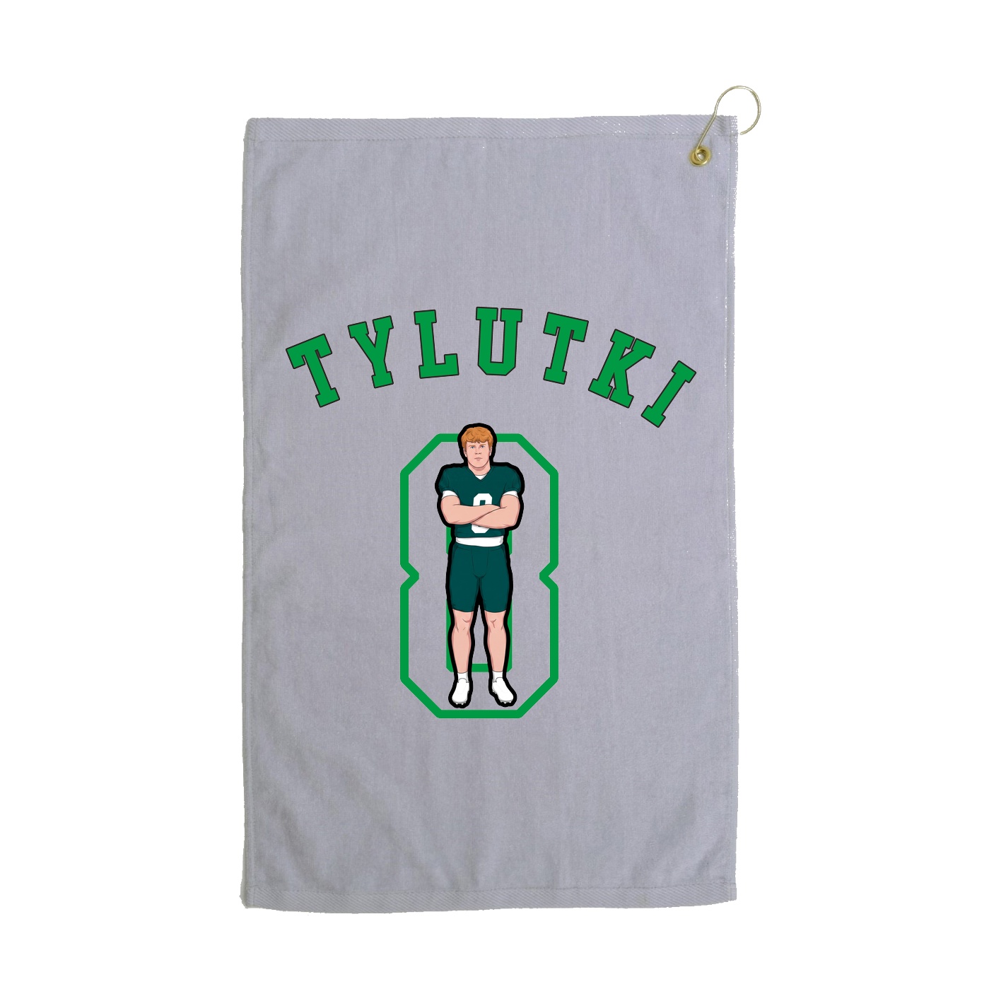 Golf Towel — Shirsey Arch in Grey