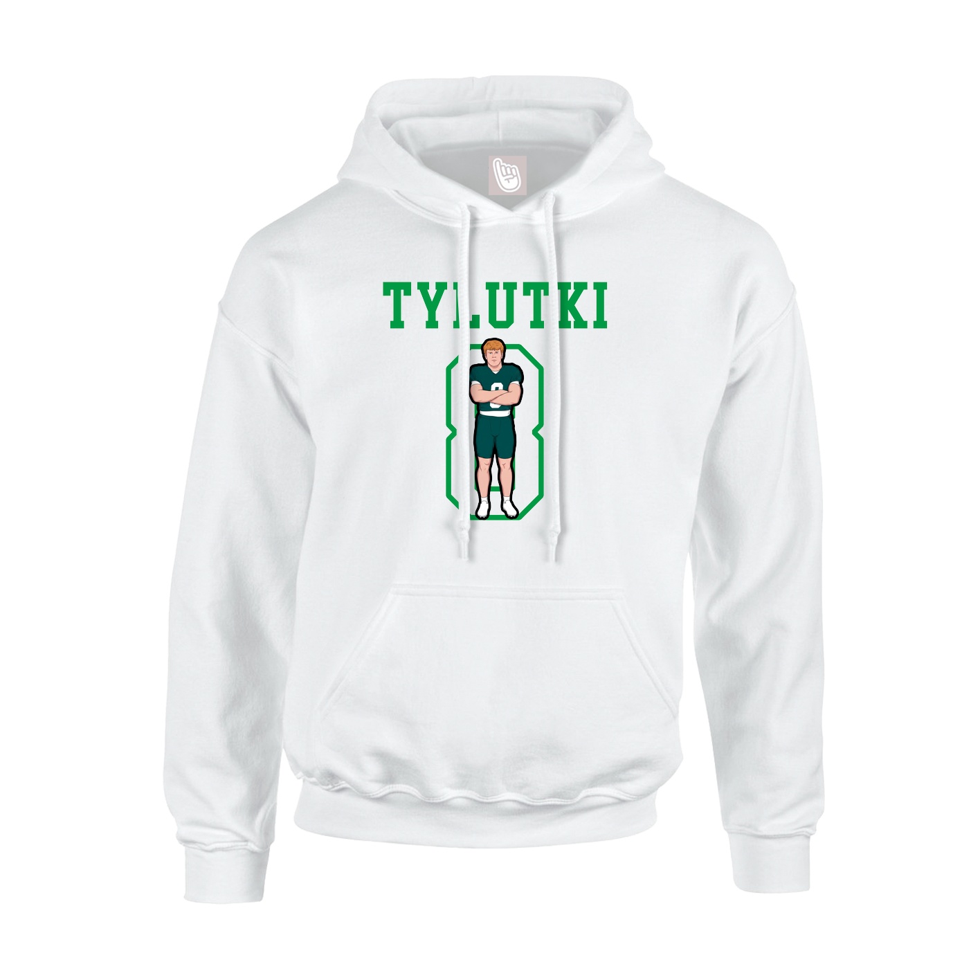 Youth Hoodie — Shirsey in White