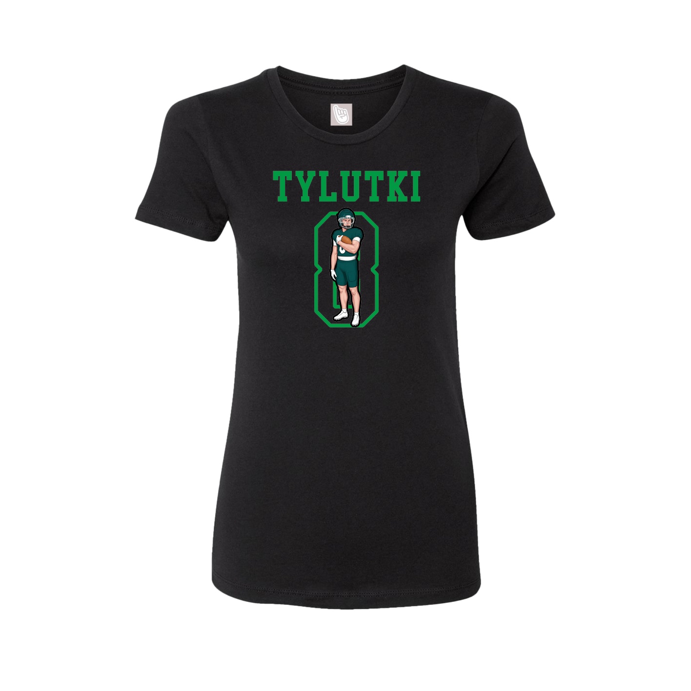 Fitted Women's Tee — Shirsey in Black
