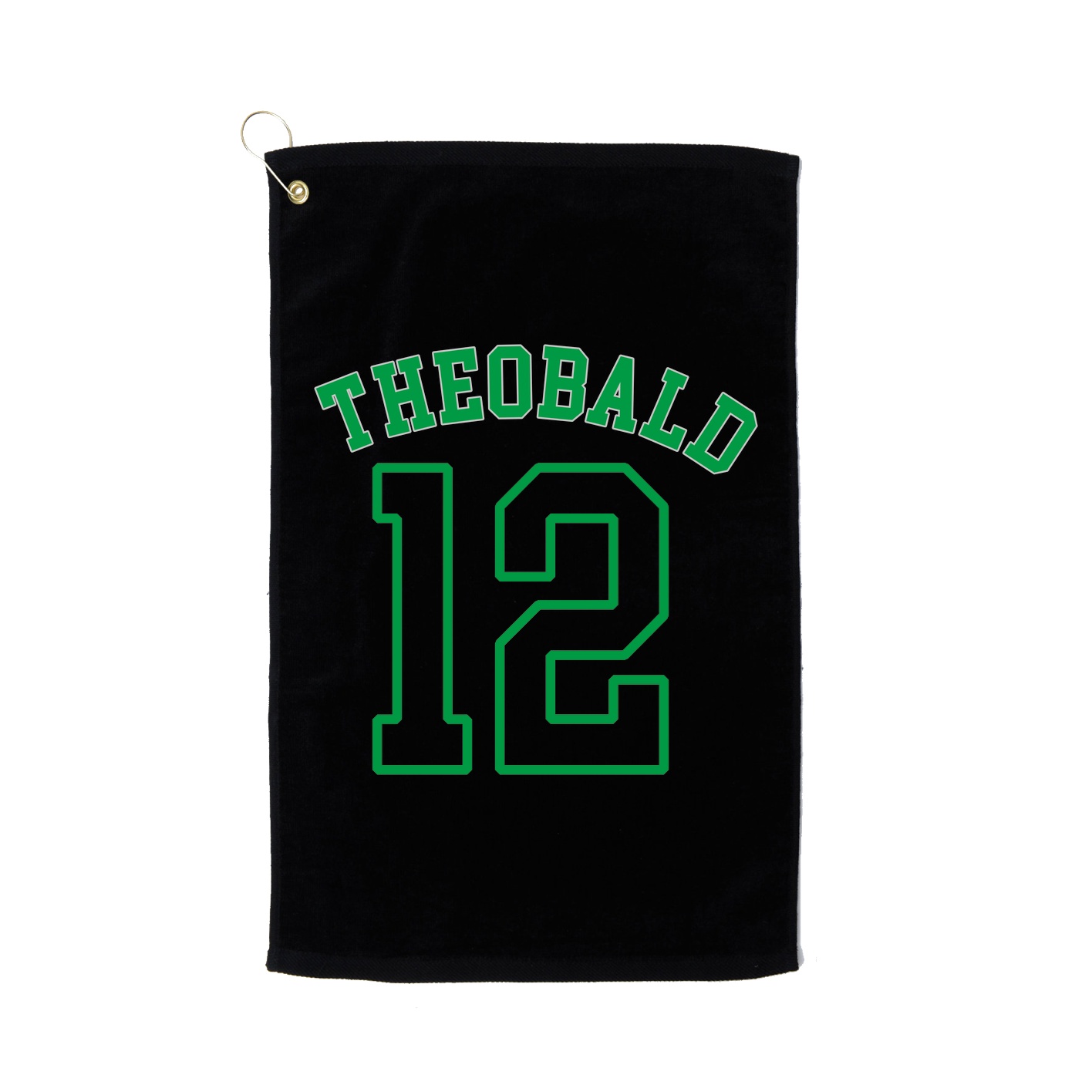 Golf Towel — Shirsey Arch in Black