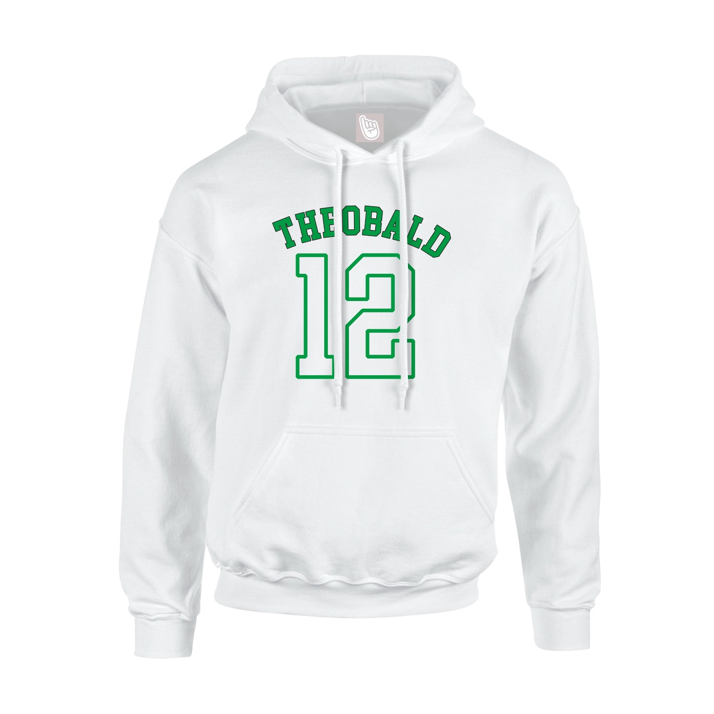 Hoodie — Shirsey Arch in White
