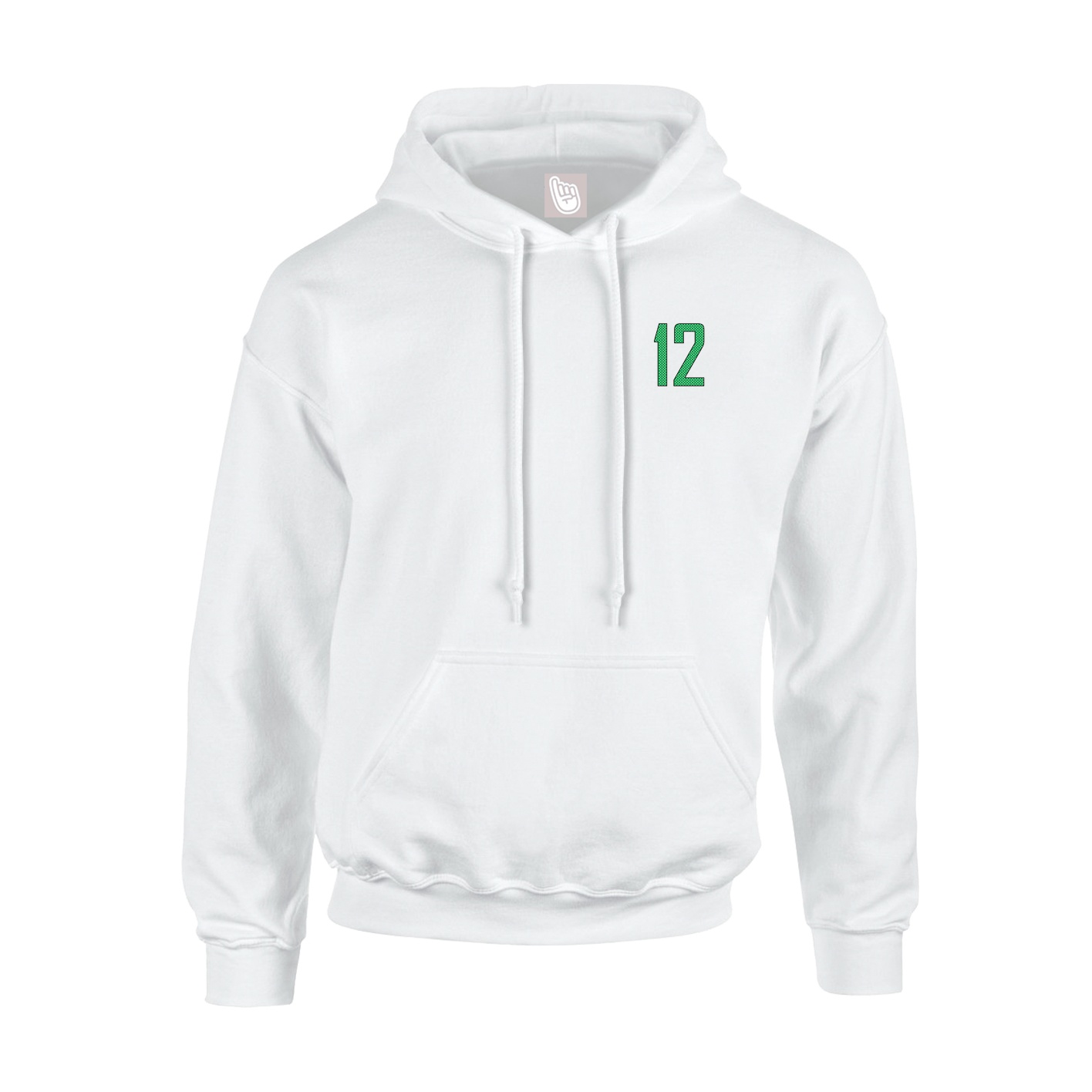 Hoodie — Front Shirsy in White