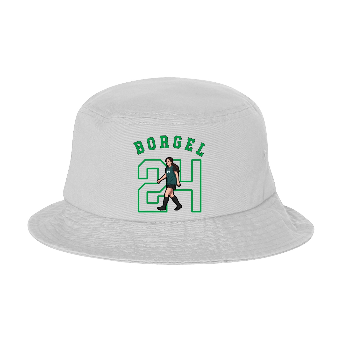 Bucket Cap — Shirsey Arch in White
