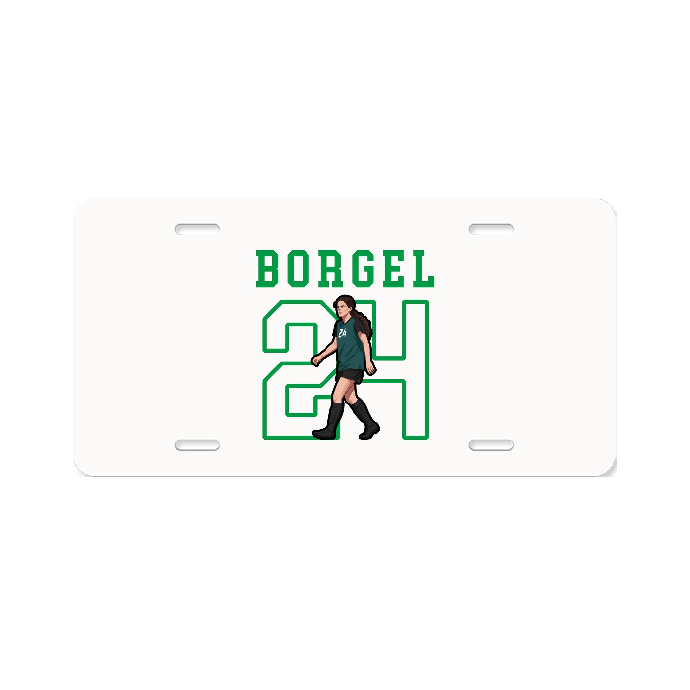 License Plate — Shirsey in Classic