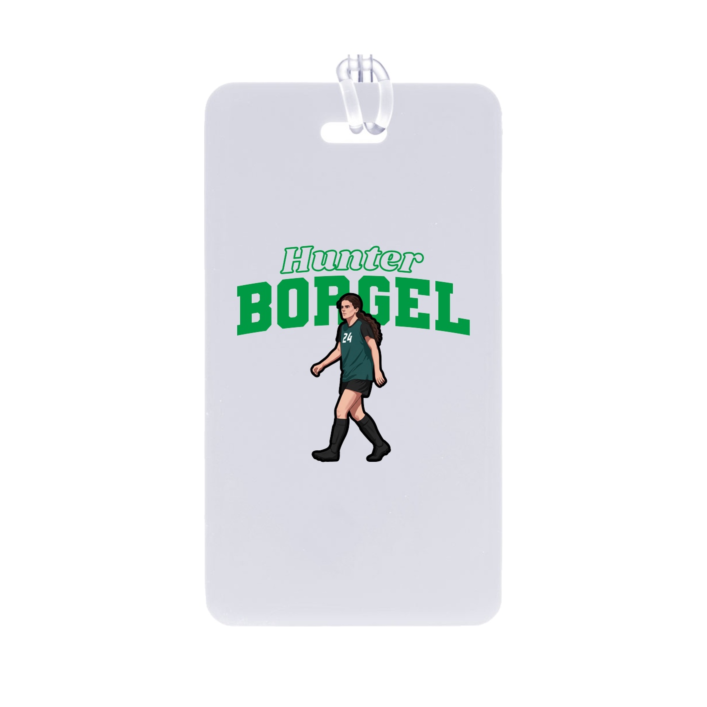 Bag Tag — Name Arch in Classic