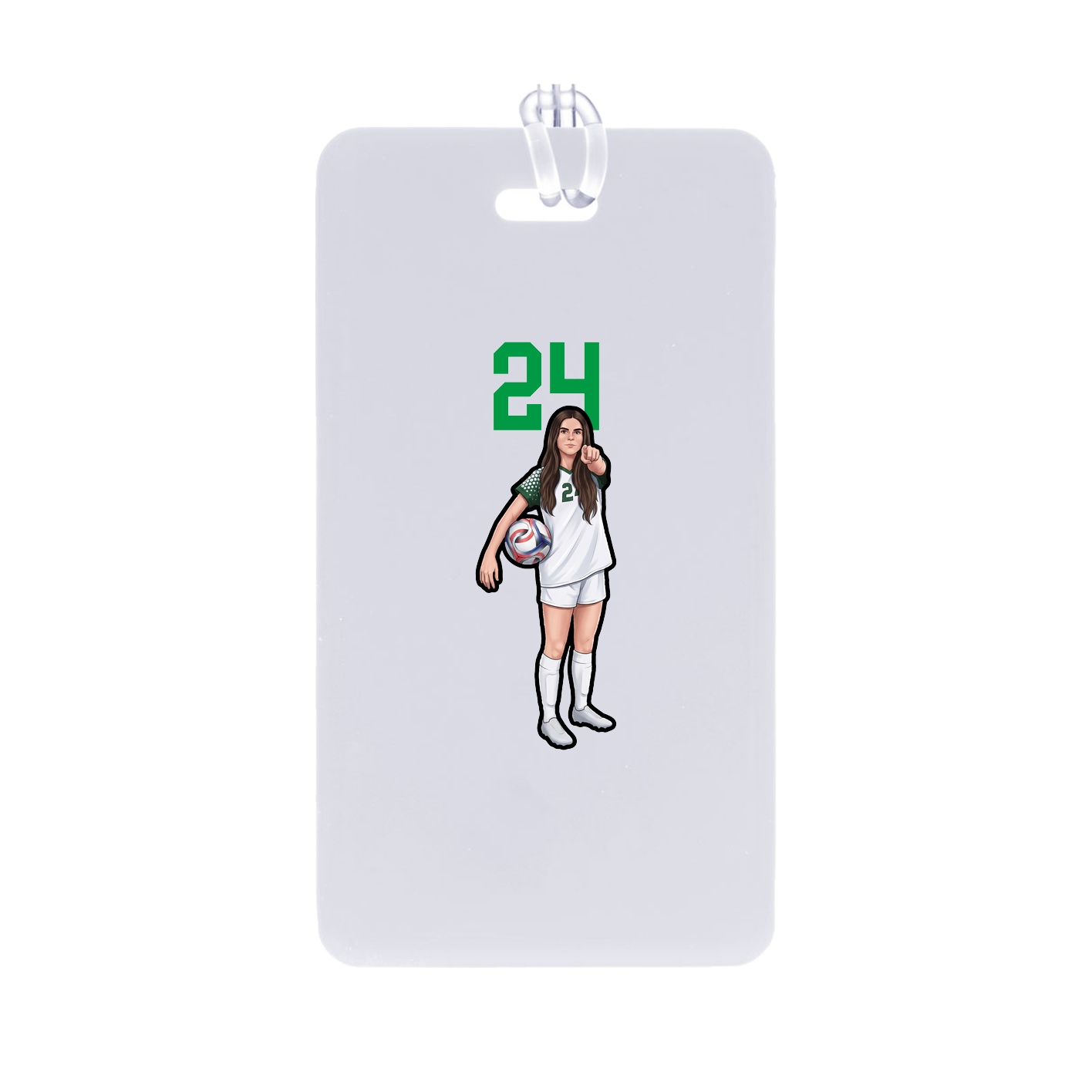 Bag Tag — Number Top in Classic