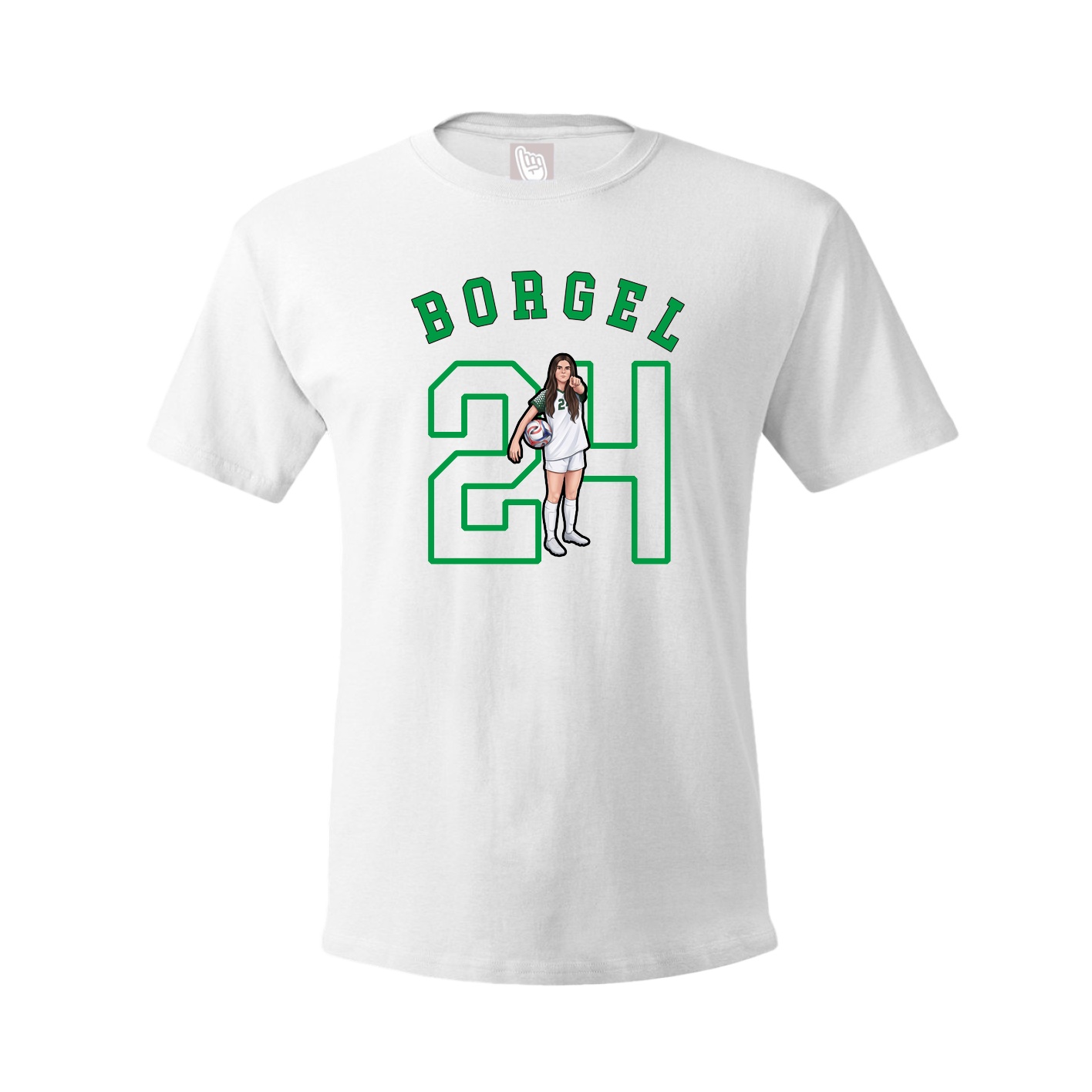 Tee — Shirsey Arch in White