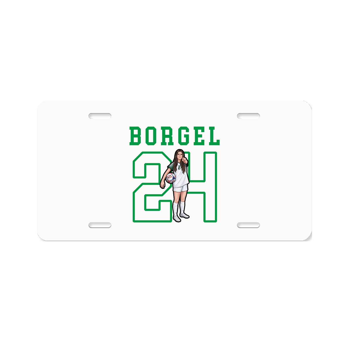 License Plate — Shirsey in Classic