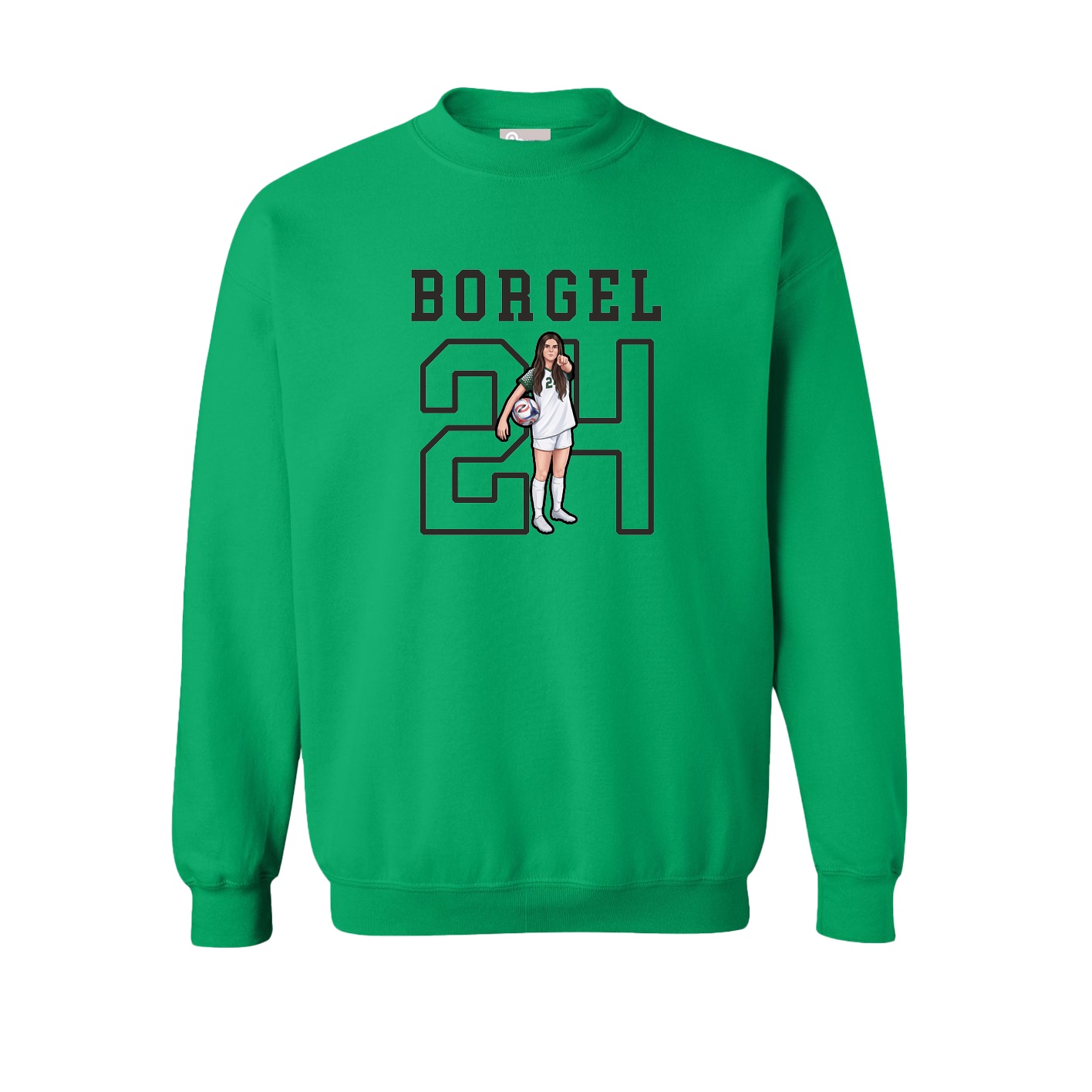 Fleece Crew — Shirsey in Green