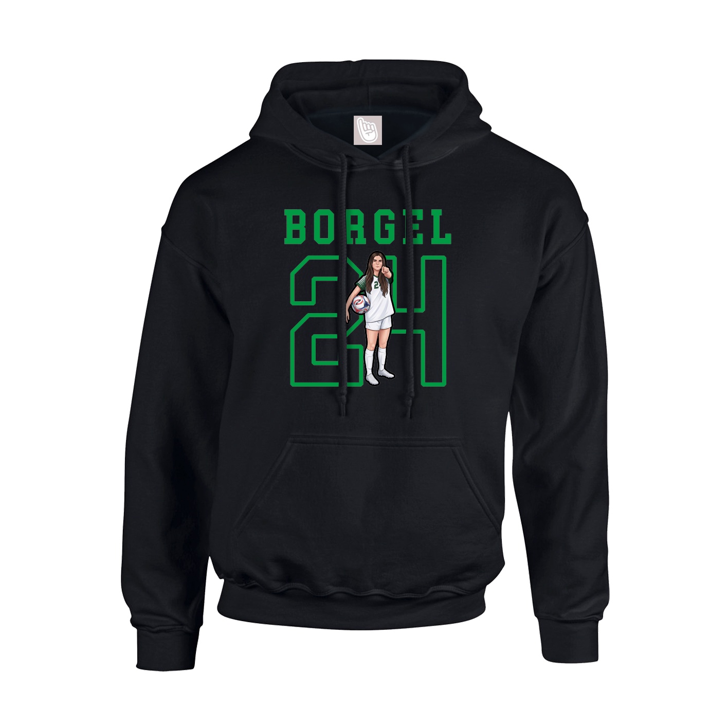 Youth Hoodie — Shirsey in Black