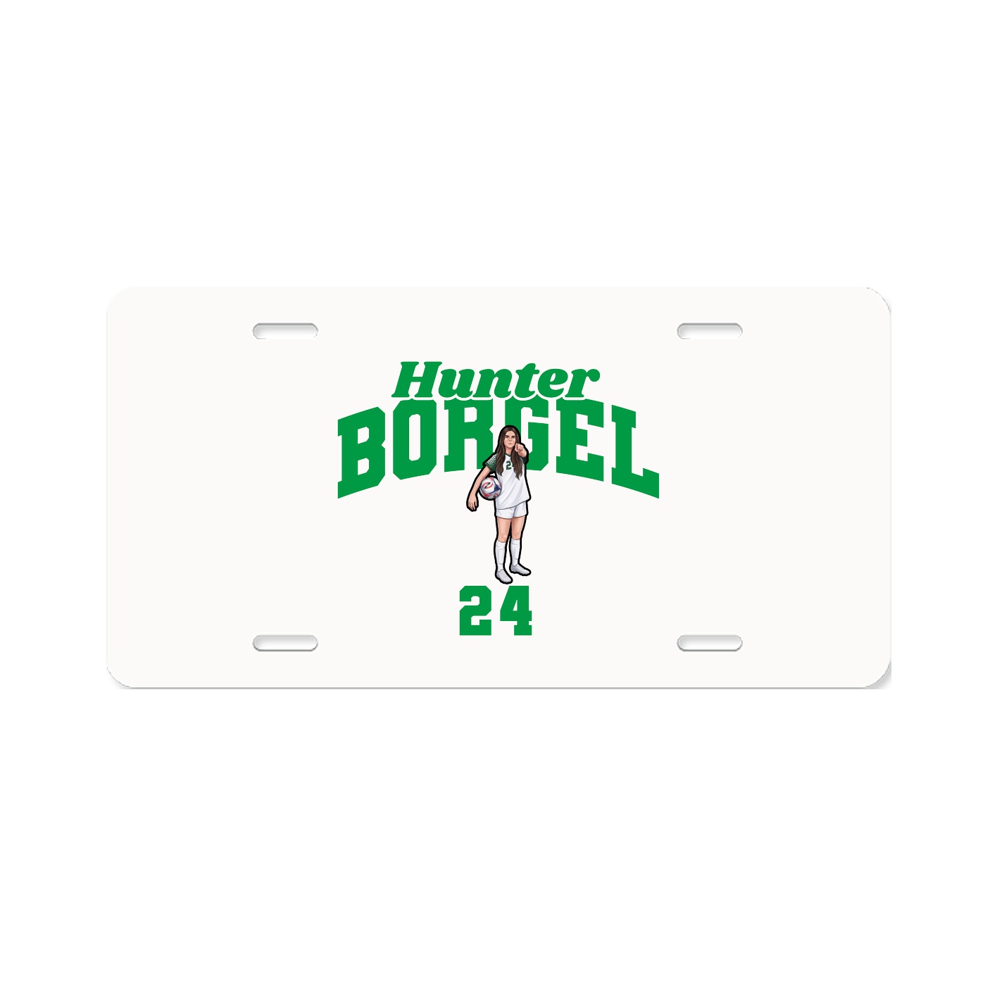 License Plate — Signature Arch in Classic
