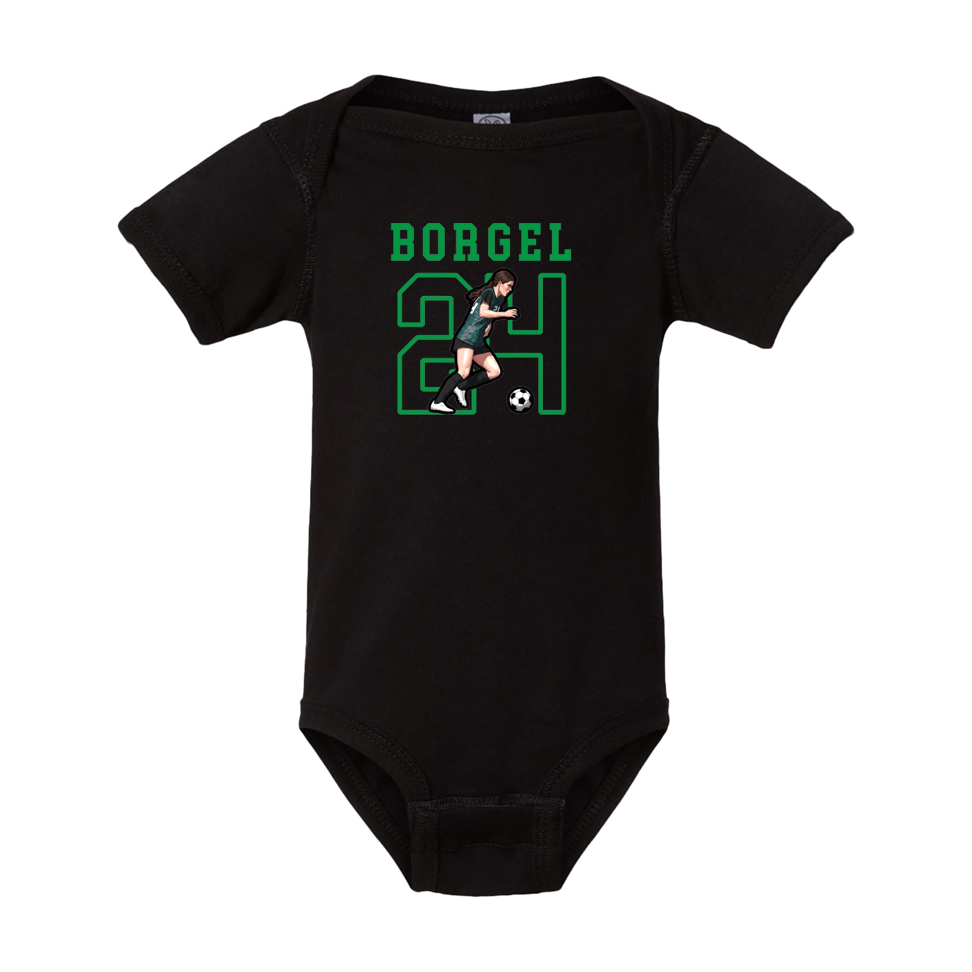 Baby Onesie — Shirsey in Black