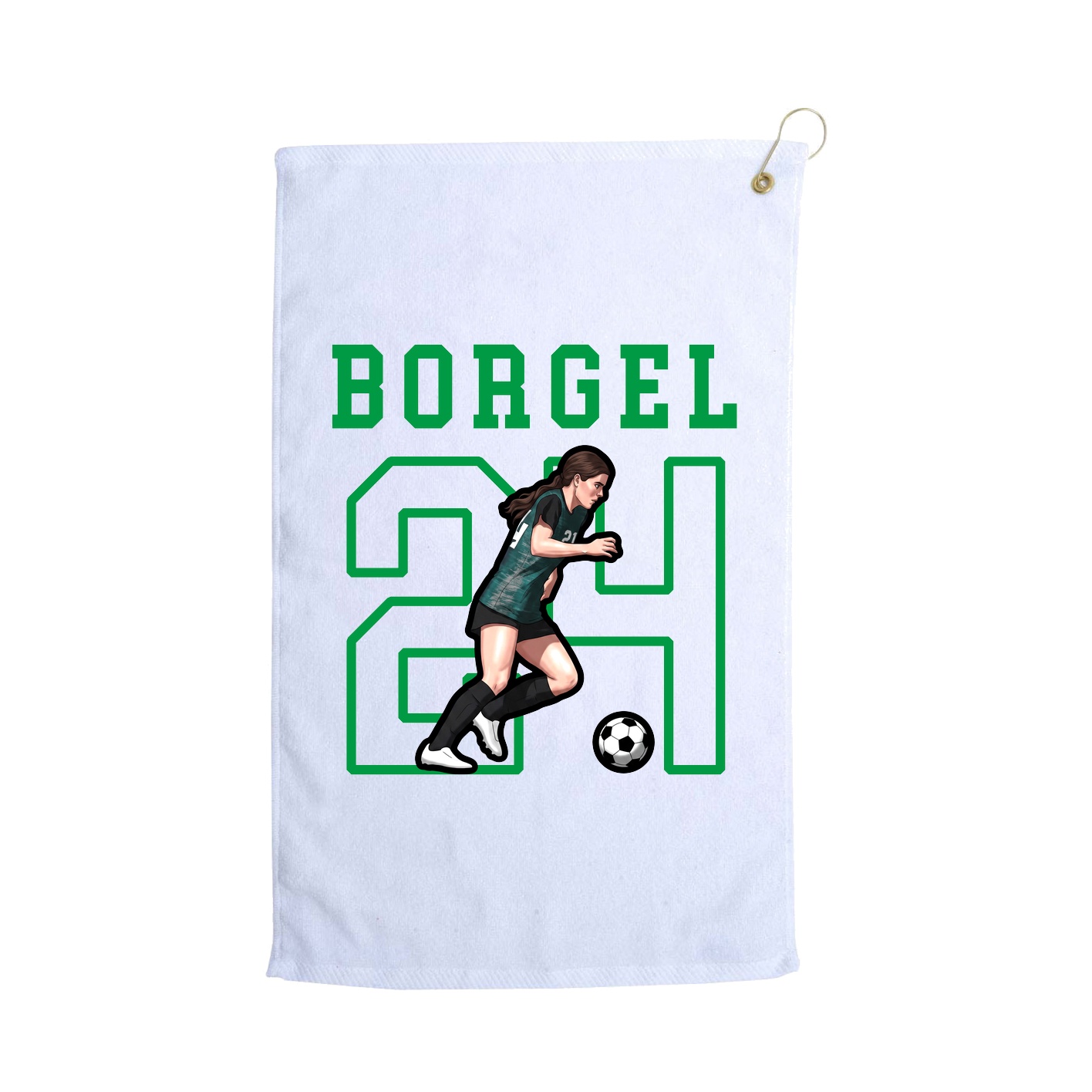 Golf Towel — Shirsey in White