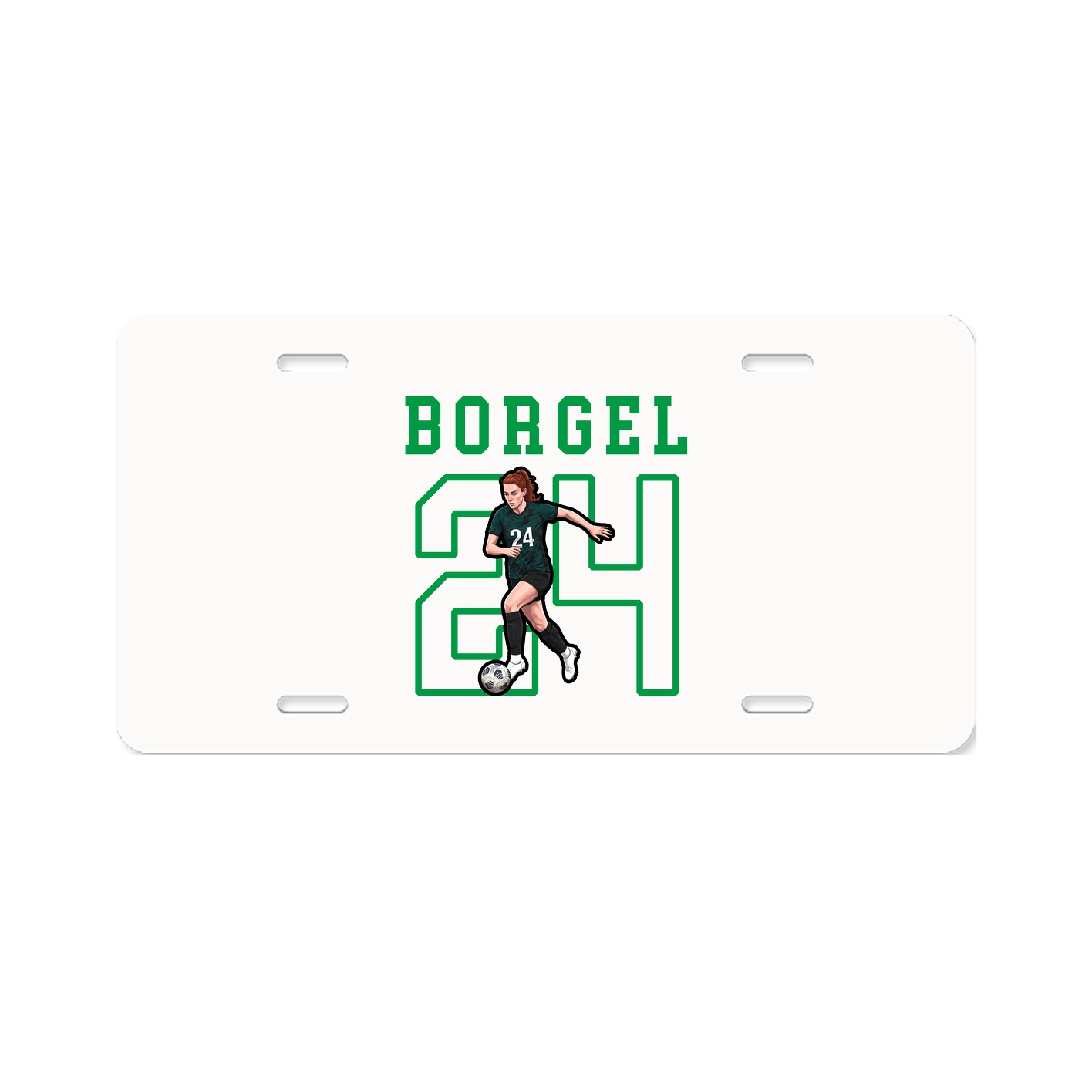 License Plate — Shirsey in Classic