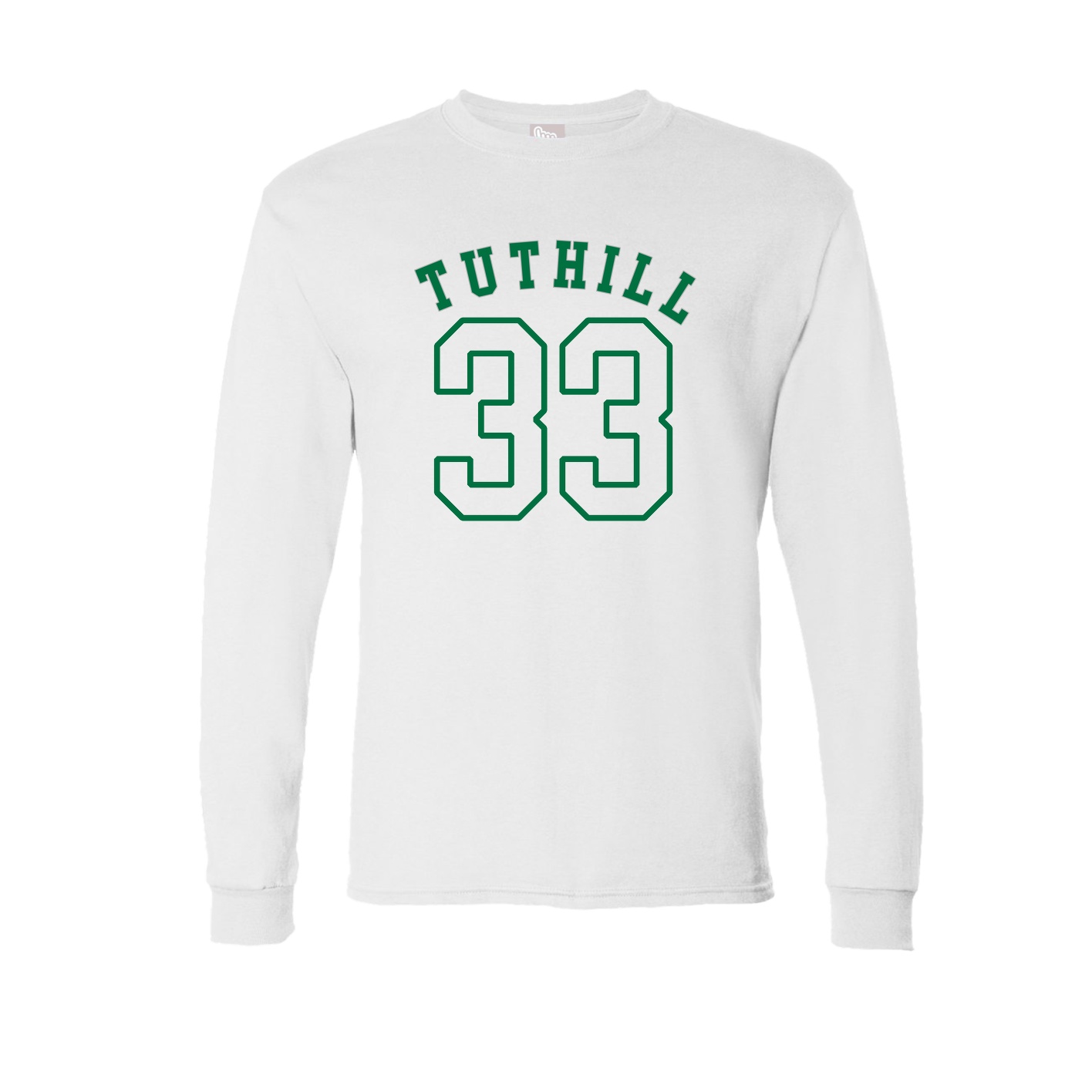 Long Sleeve Tee — Shirsey Arch in White