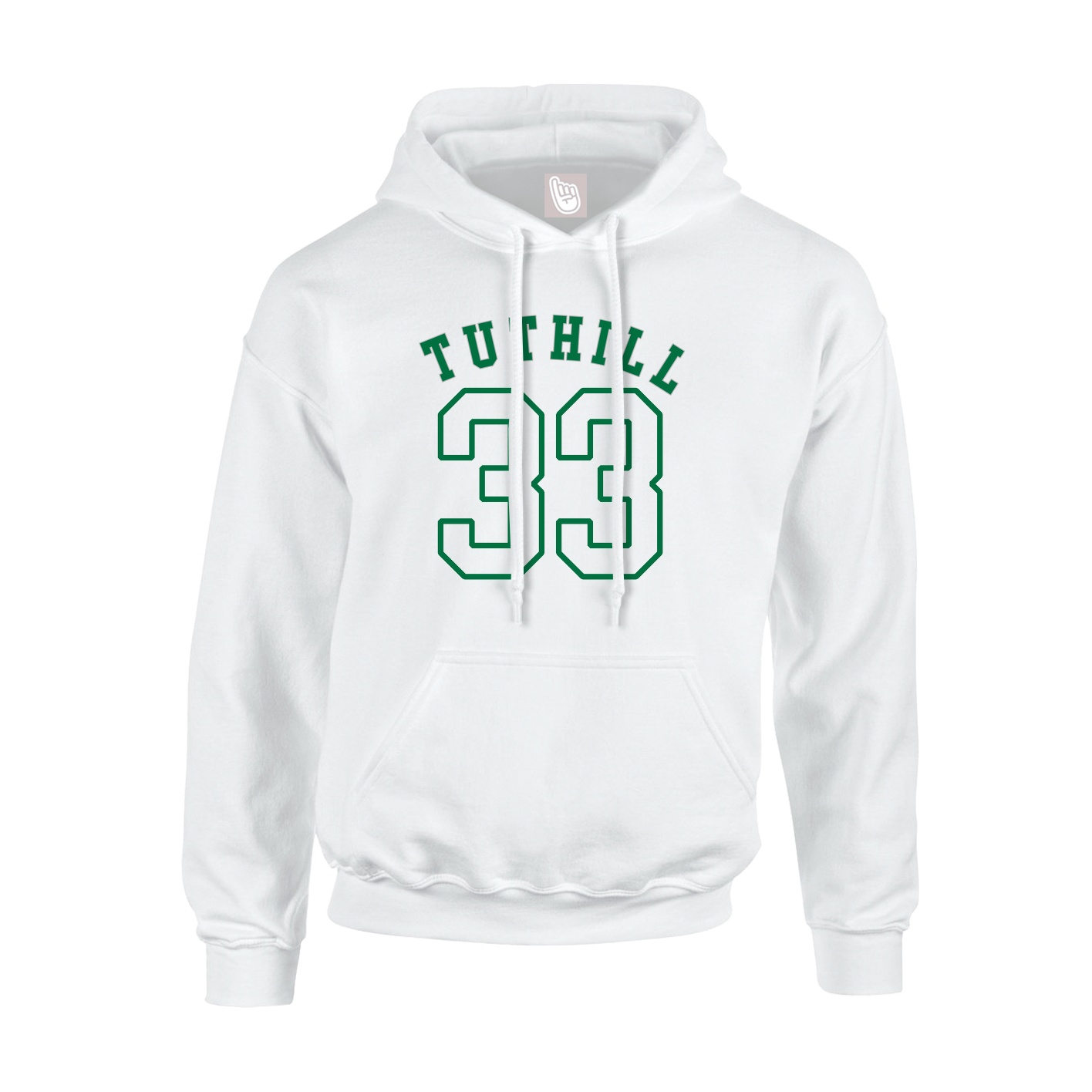 Hoodie — Shirsey Arch in White