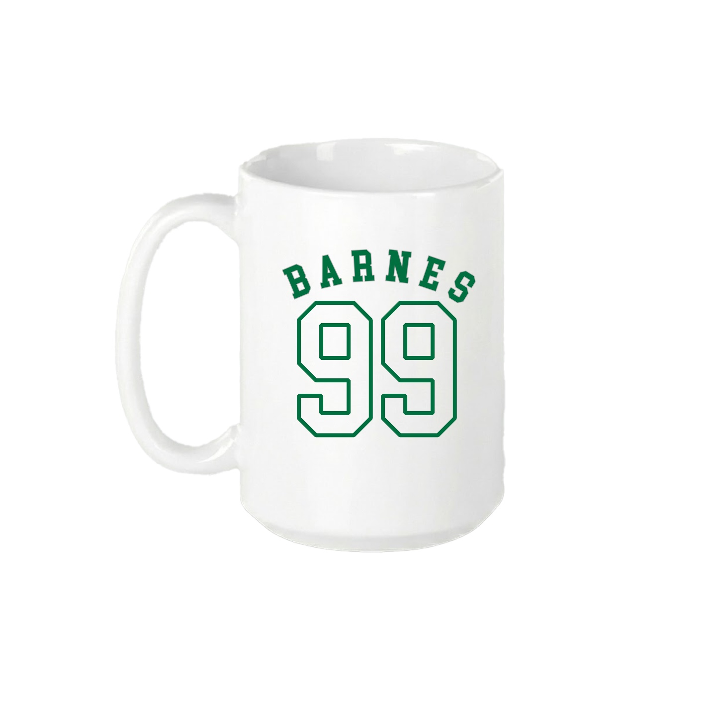 15oz Coffee Mug — Shirsey Arch in White