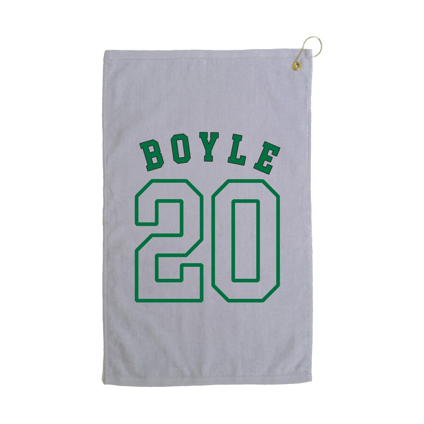 Golf Towel — Shirsey Arch in Grey