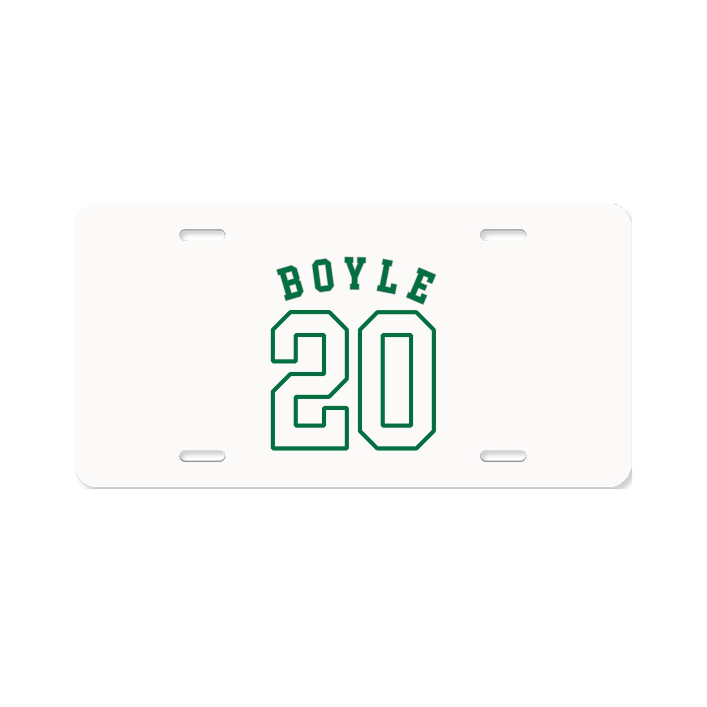 License Plate — Shirsey Arch in Classic