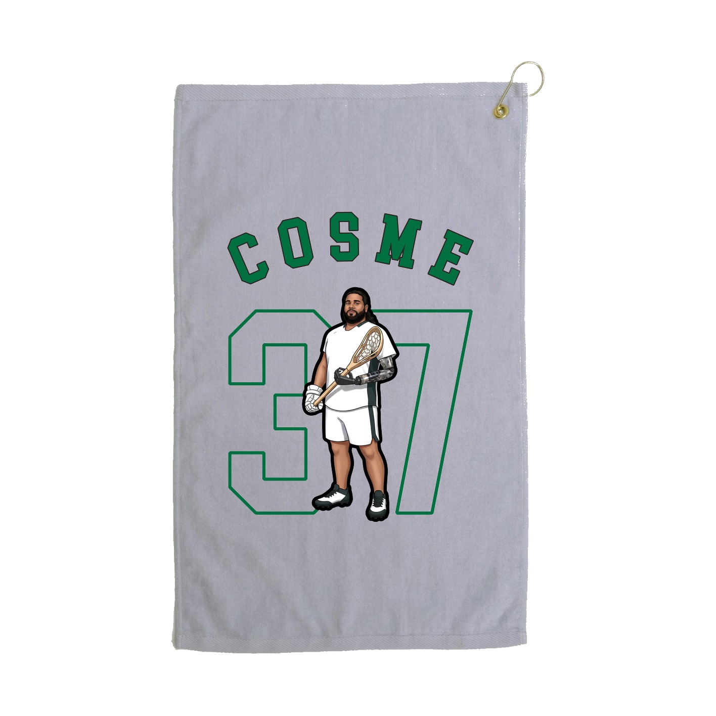 Golf Towel — Shirsey Arch in Grey