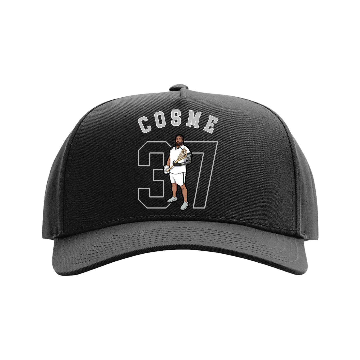 Full Fabric Five-Panel Champ Cap