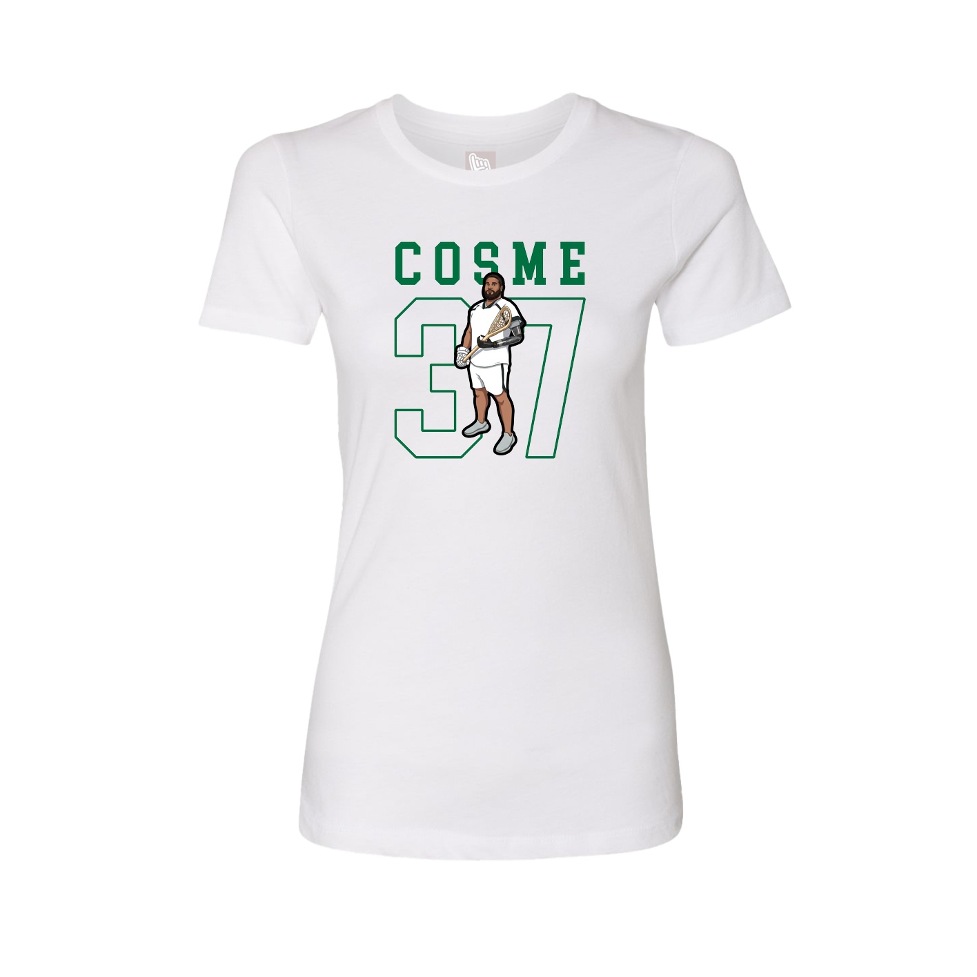 Fitted Women's Tee — Shirsey in White