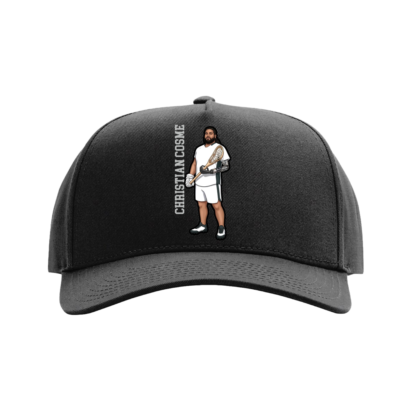 Full Fabric Five-Panel Champ Cap
