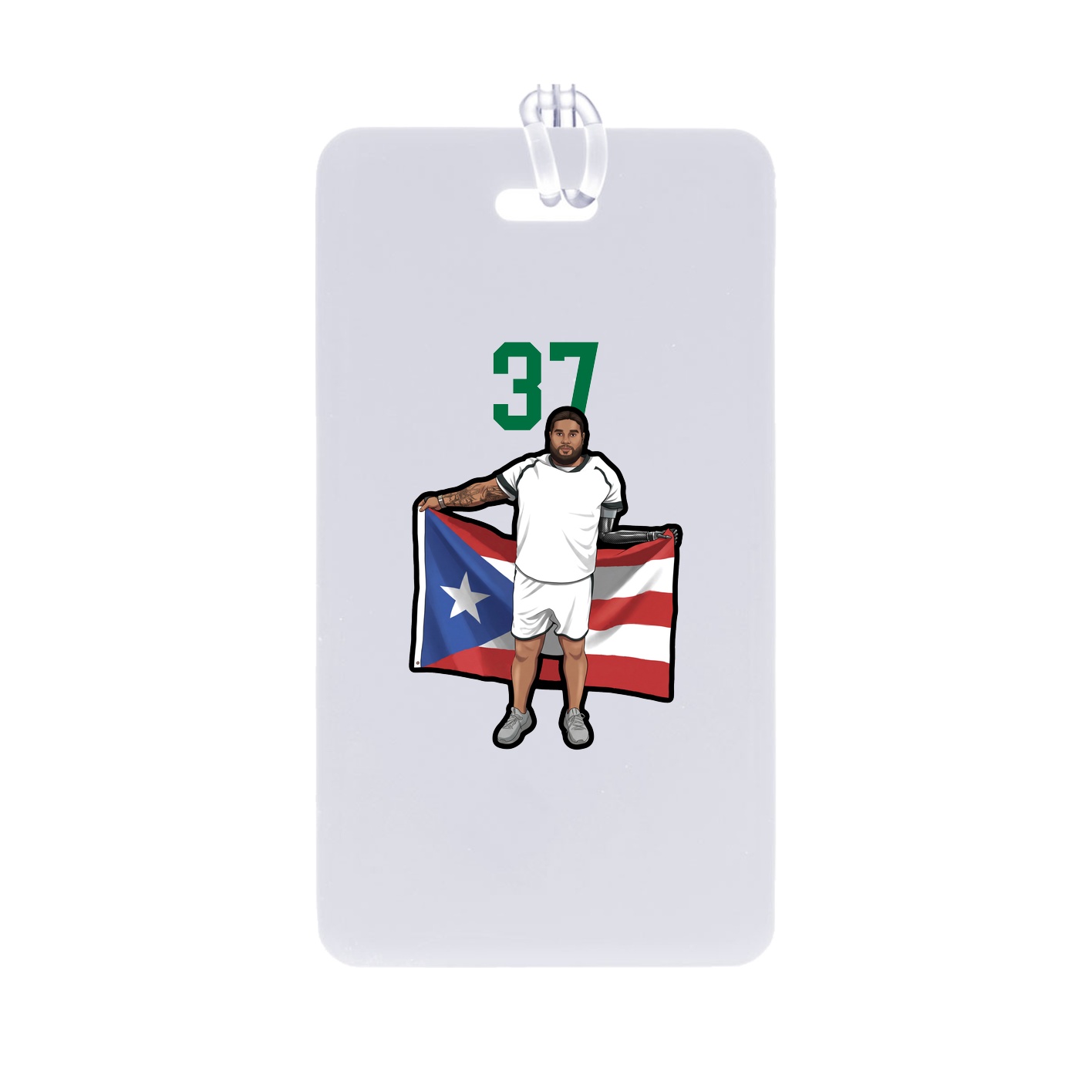 Bag Tag — Number Top in Classic