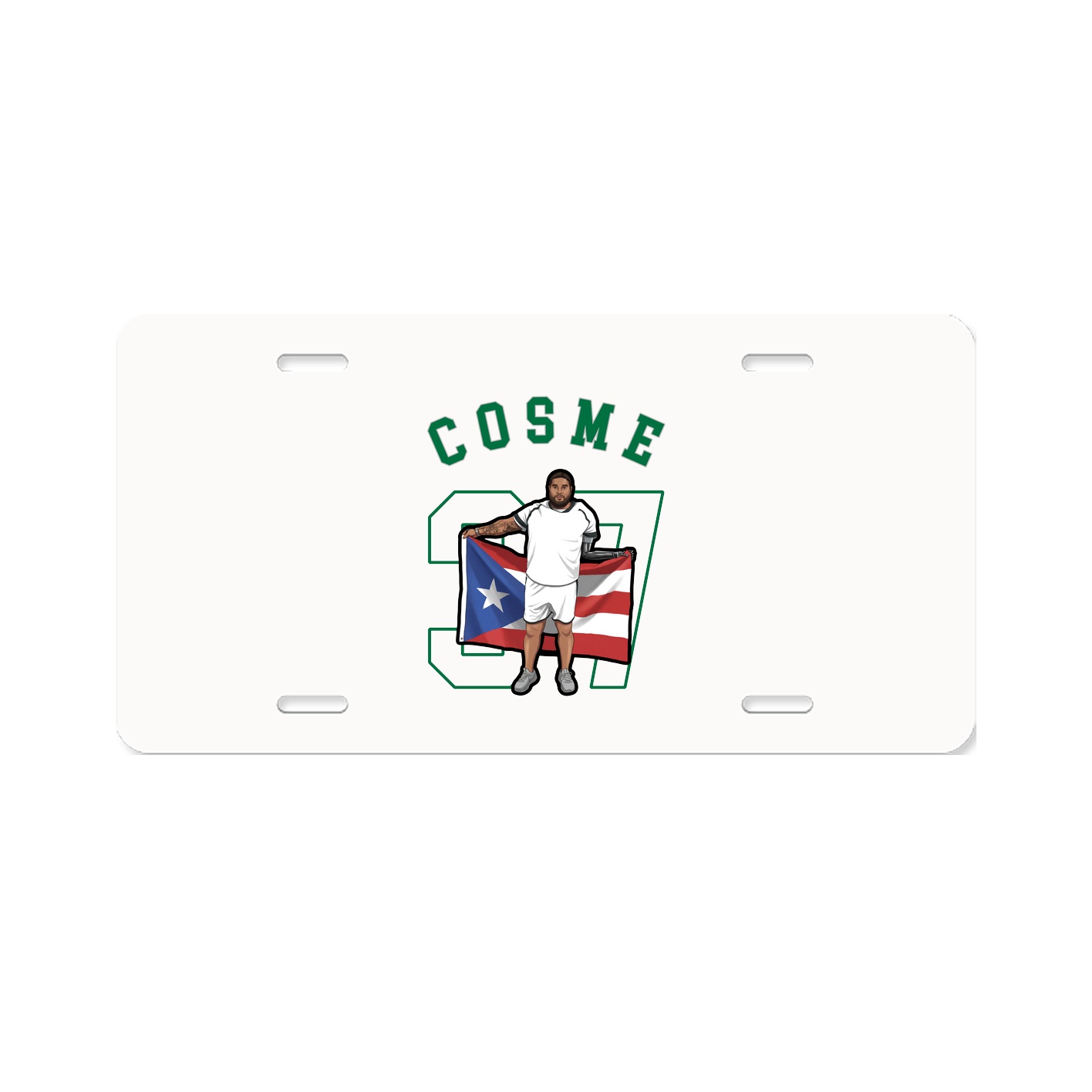 License Plate — Shirsey Arch in Classic