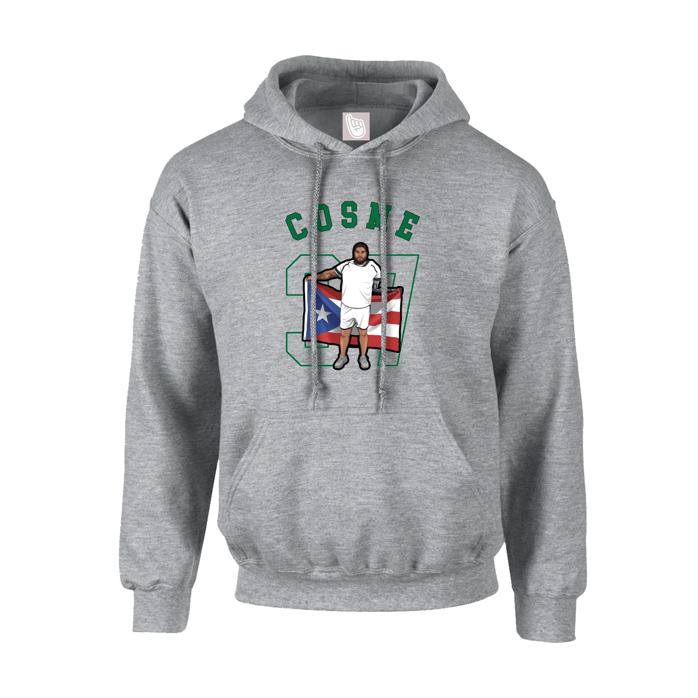 Hoodie — Shirsey Arch in Grey