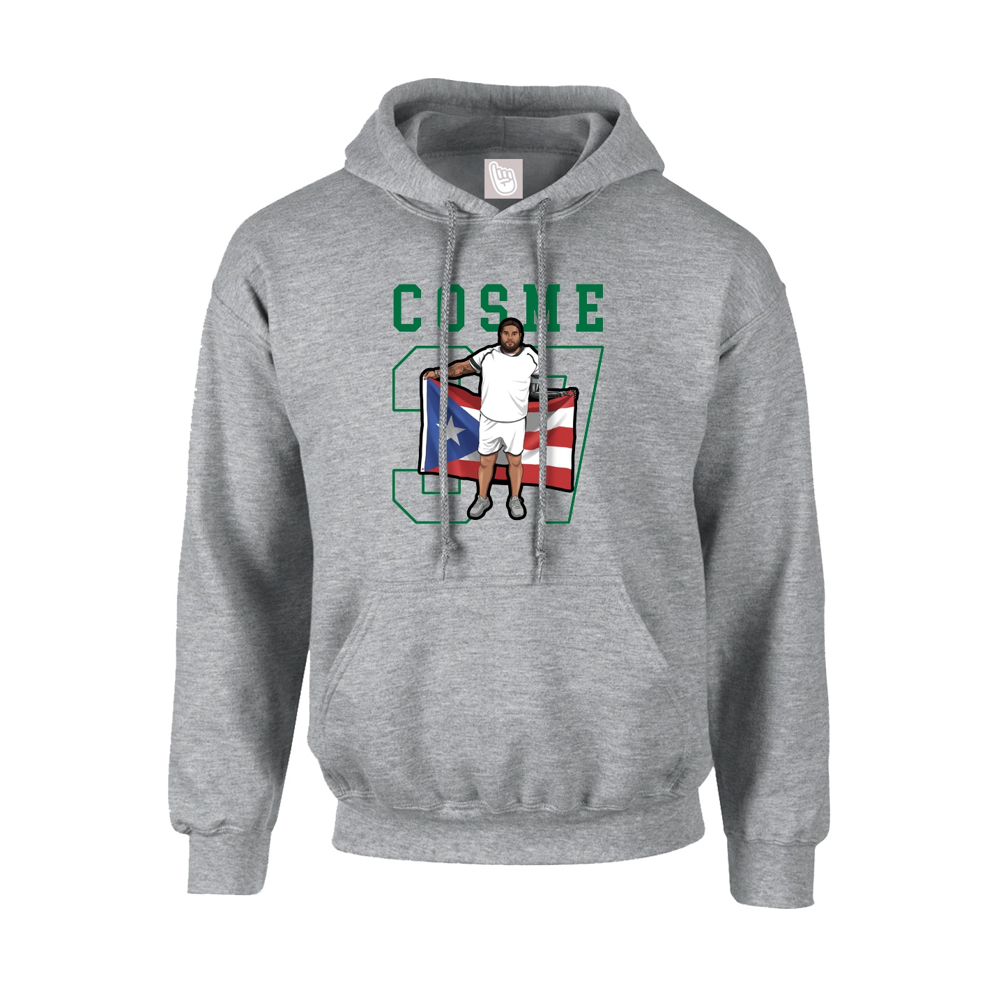 Youth Hoodie — Shirsey in Grey