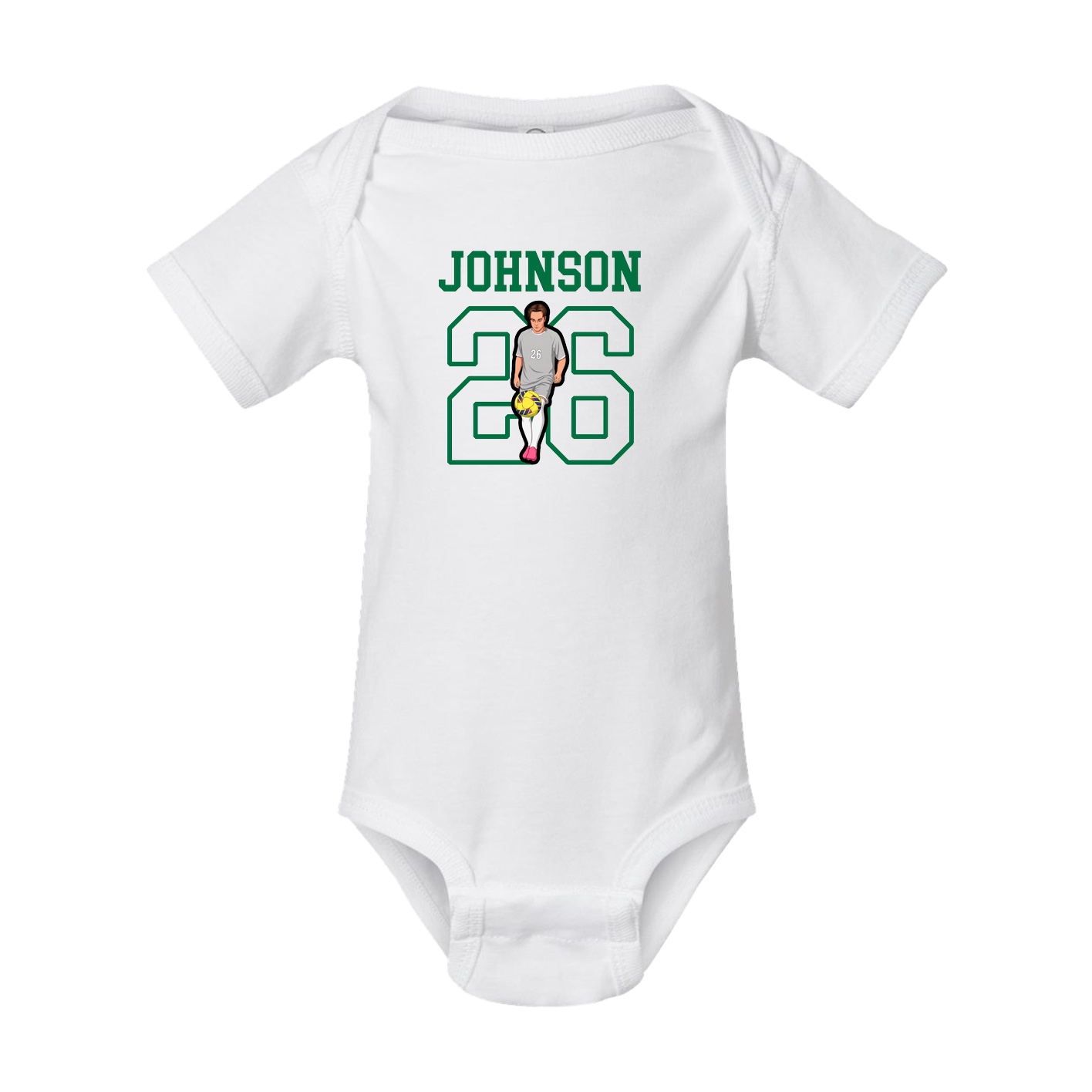 Baby Onesie — Shirsey in White