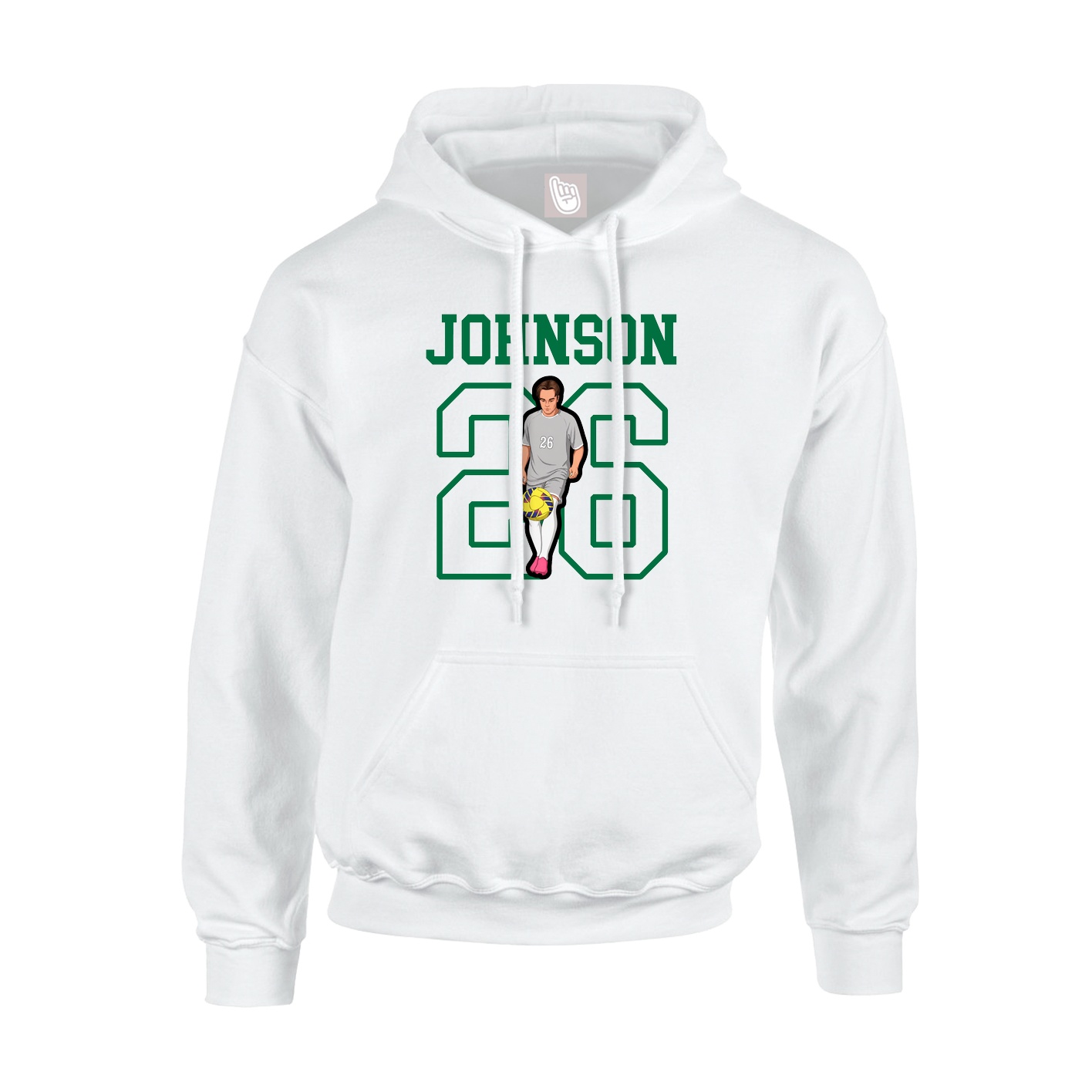 Youth Hoodie — Shirsey in White