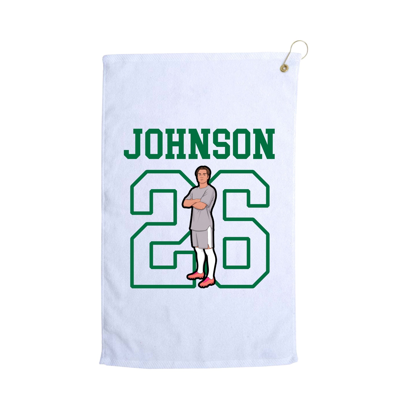 Golf Towel — Shirsey in White