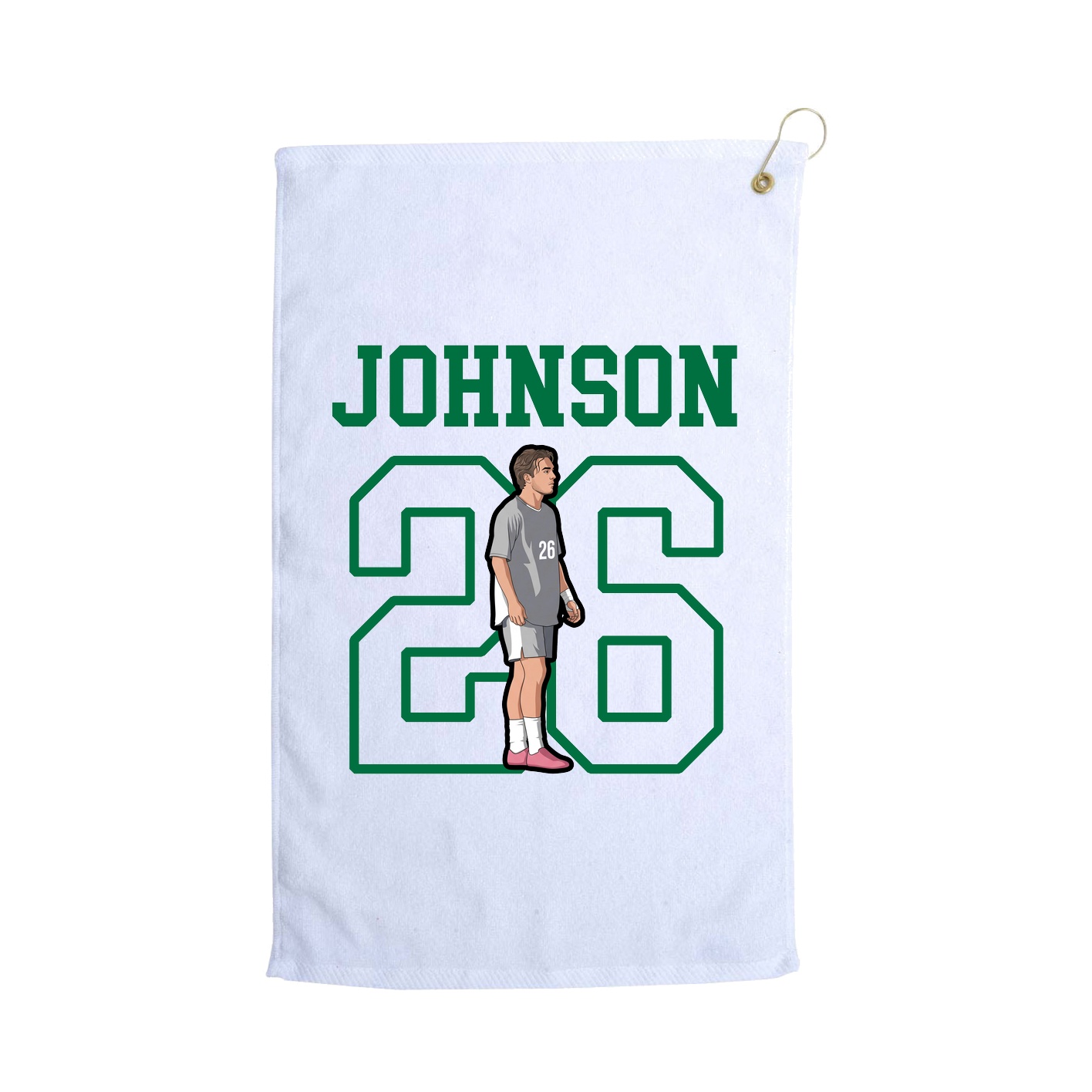 Golf Towel — Shirsey in White