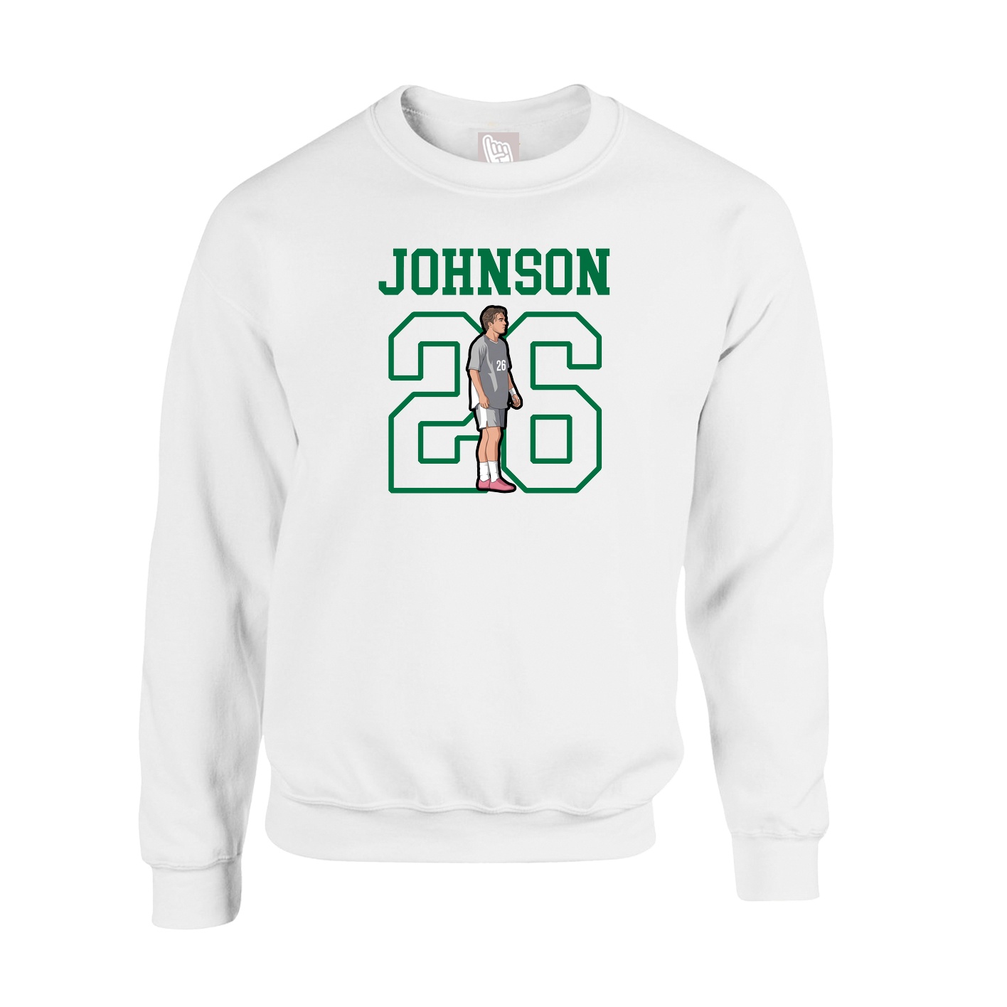 Fleece Crew — Shirsey in White