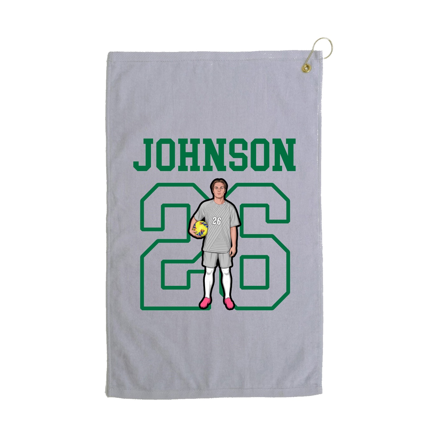 Golf Towel — Shirsey in Grey