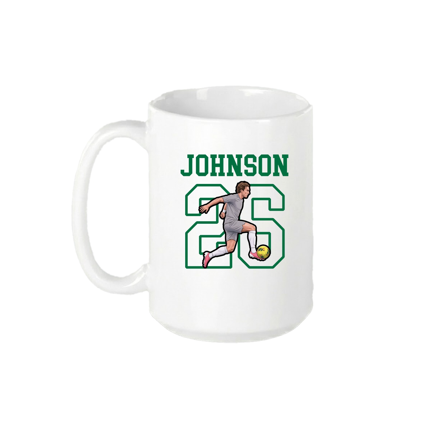 15oz Coffee Mug — Shirsey in White