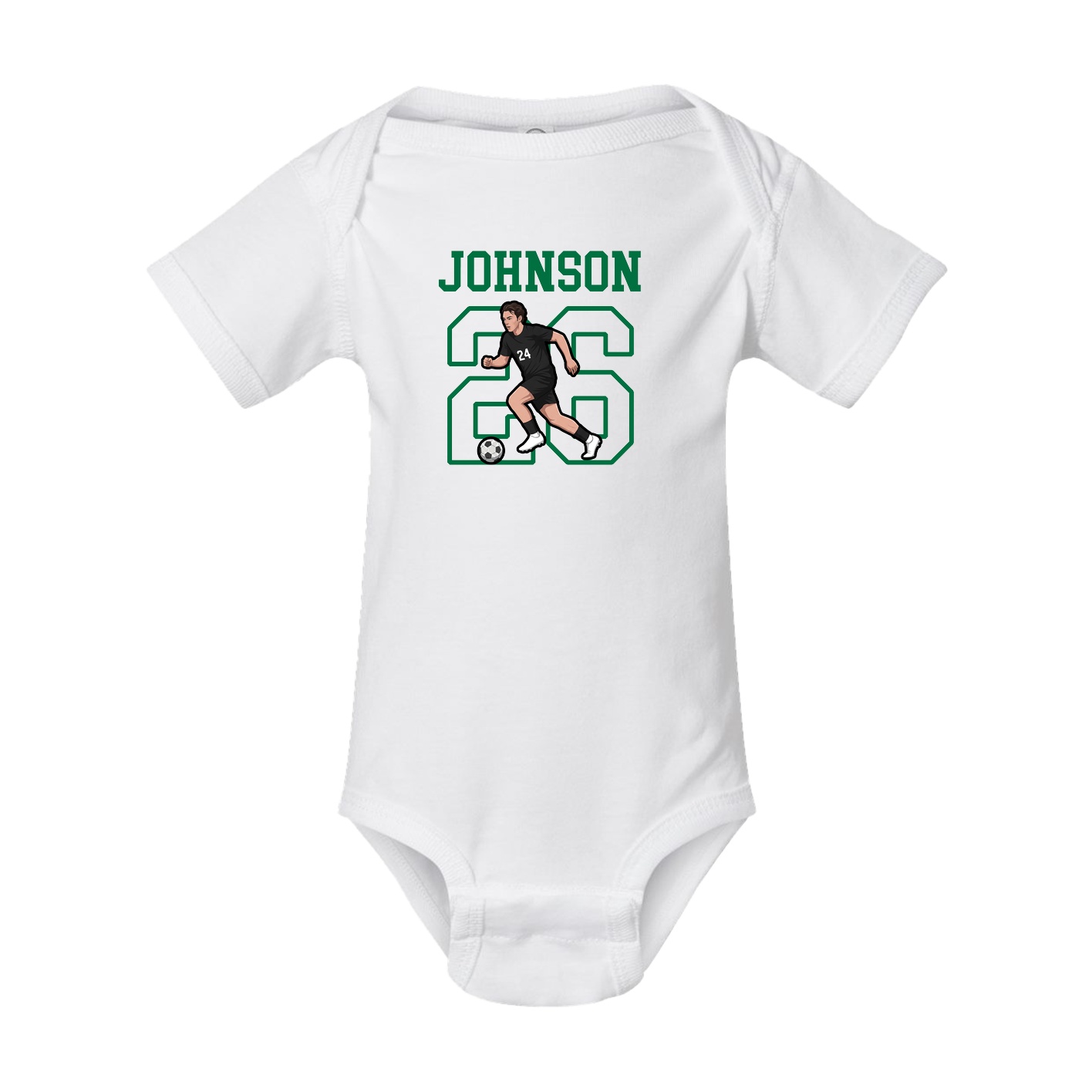 Baby Onesie — Shirsey in White