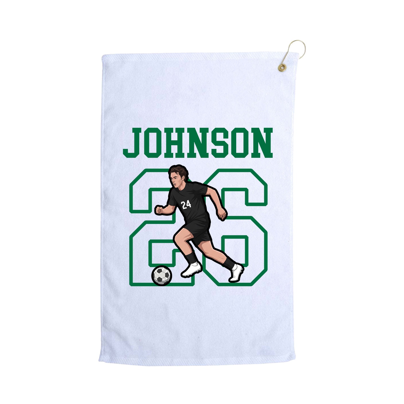 Golf Towel — Shirsey in White