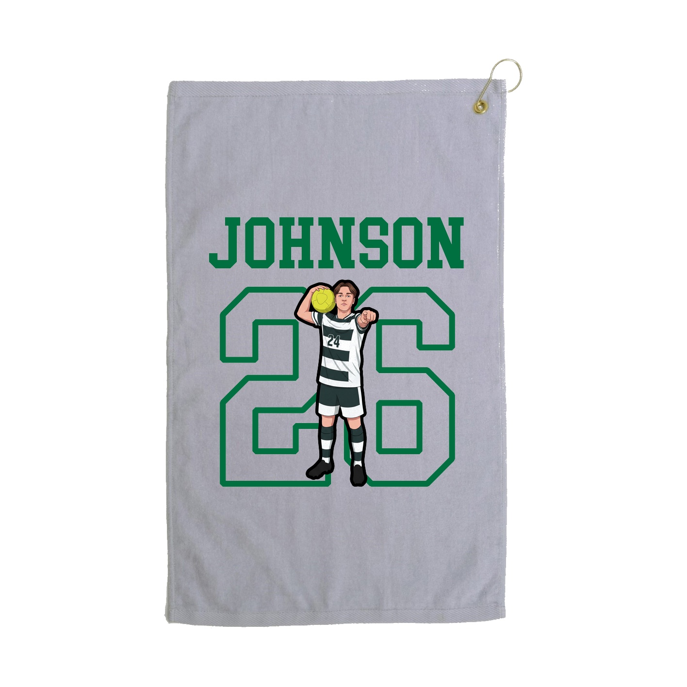 Golf Towel — Shirsey in Grey