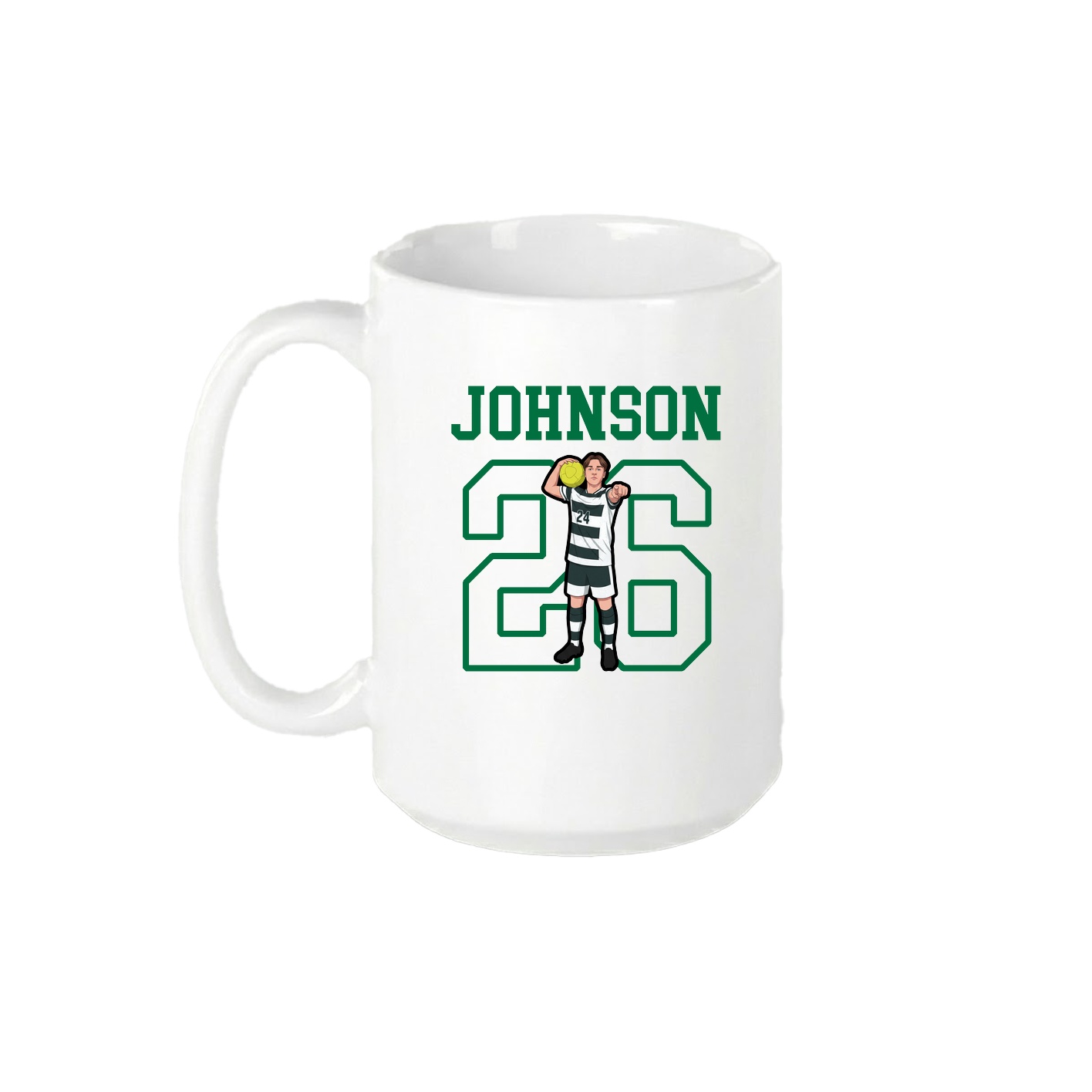 15oz Coffee Mug — Shirsey in White